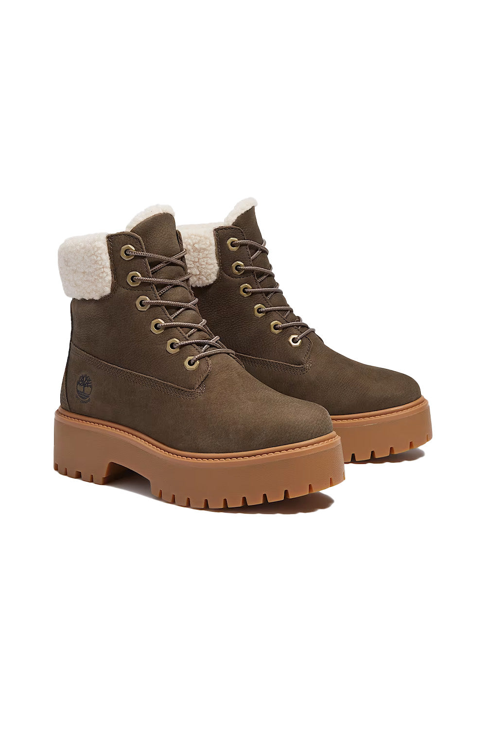 Timberland-Stone Street Mid Warm Su Geçirmez Koyu Kahverengi Bot-Bot-3-Milagron.com