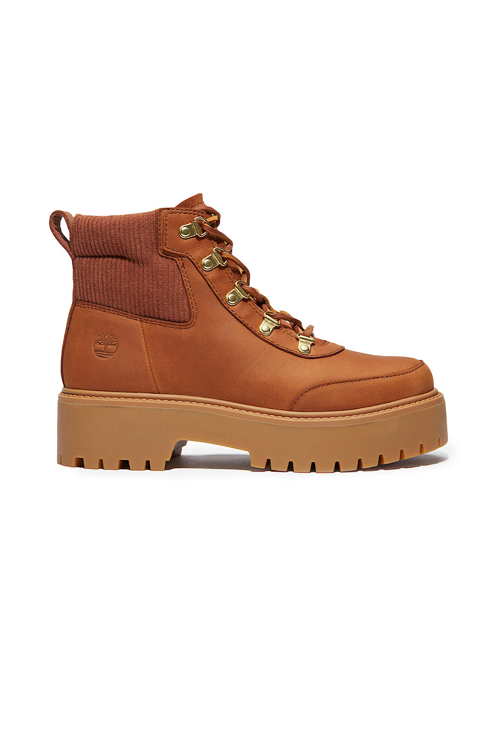 Timberland-Stone Street Platform Mid Lace Kadın Kahverengi Bot-Bot-1-Milagron.com