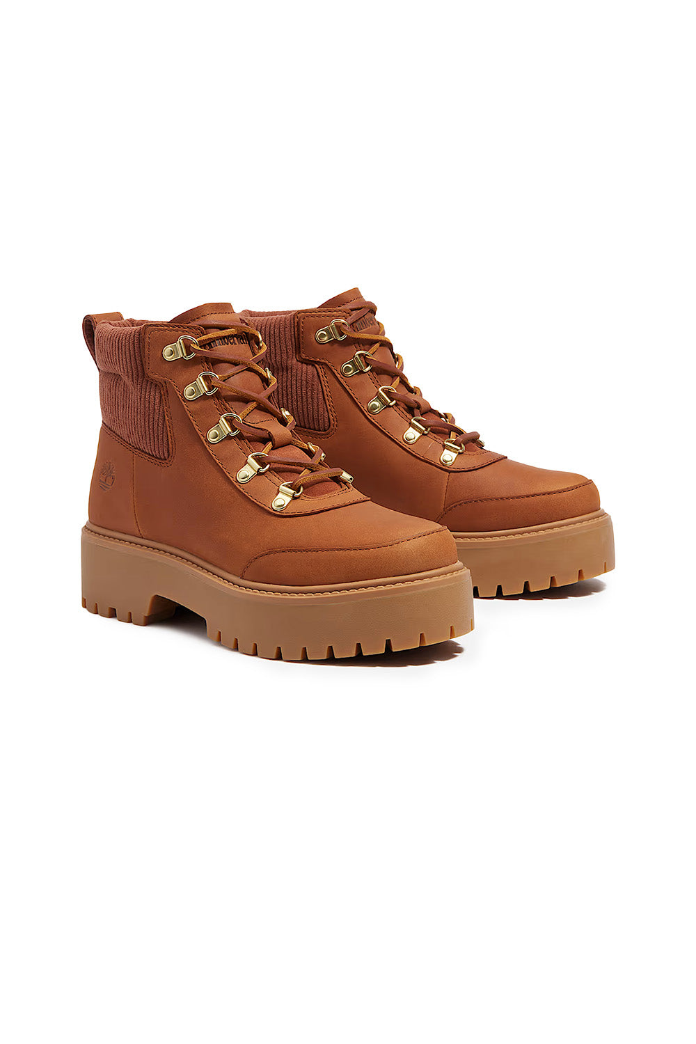 Timberland-Stone Street Platform Mid Lace Kadın Kahverengi Bot-Bot-3-Milagron.com