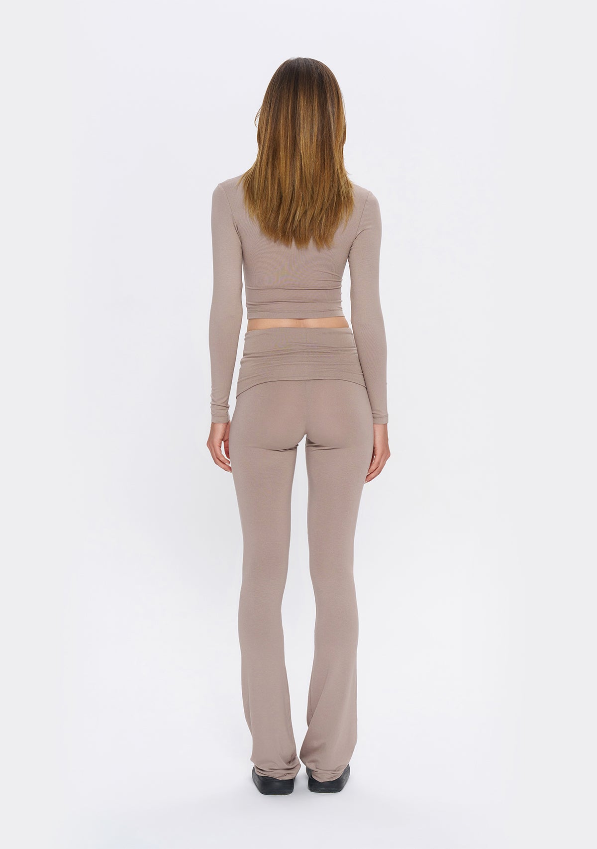 Tiny-Açık Kahverengi Fermuarlı Dar Kesim Yumuşak Hırka-Kazak & Triko-2-Milagron.com