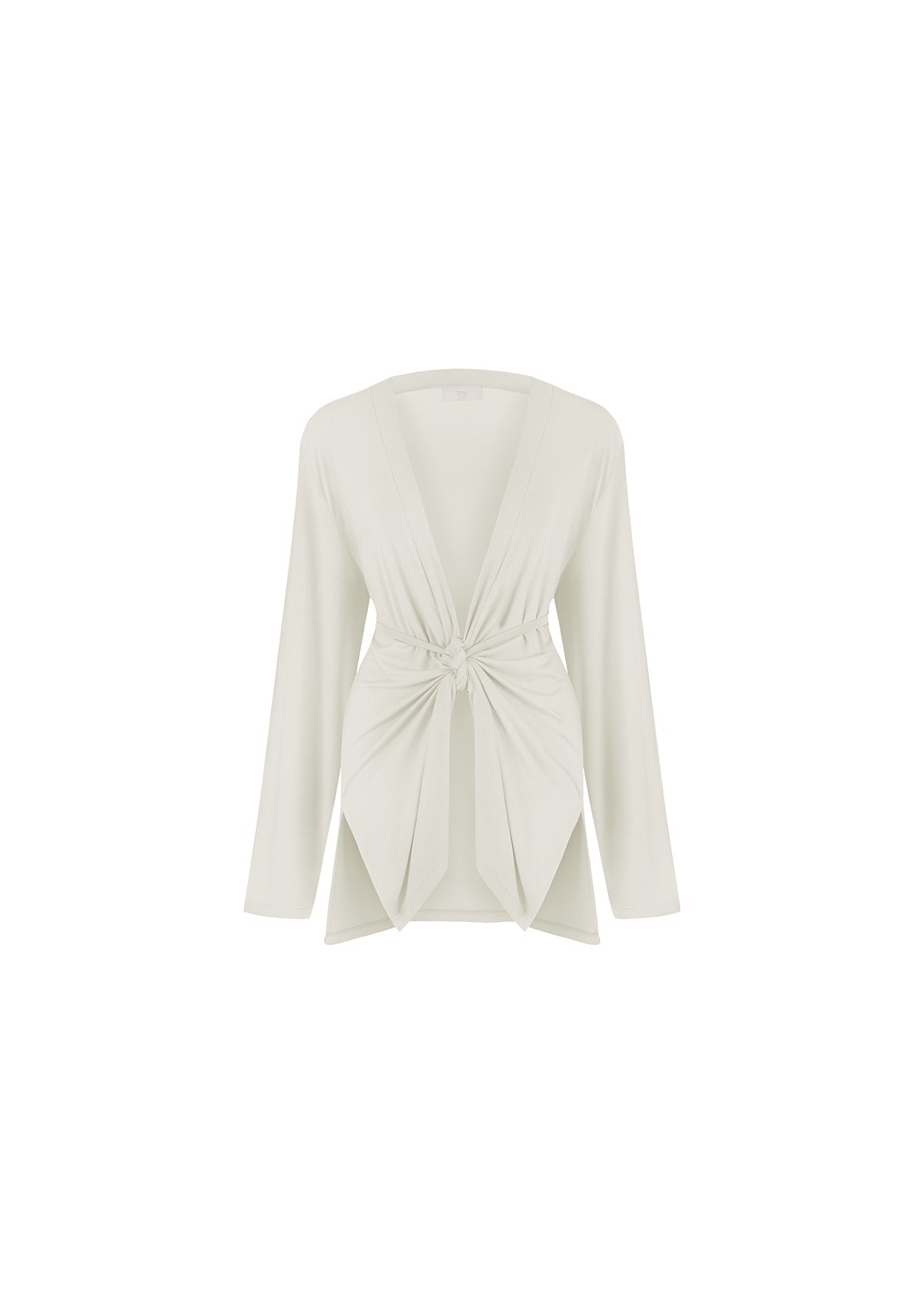 Tiny-Bej Bağlamalı Gömlek-Gömlek-8-Milagron.com