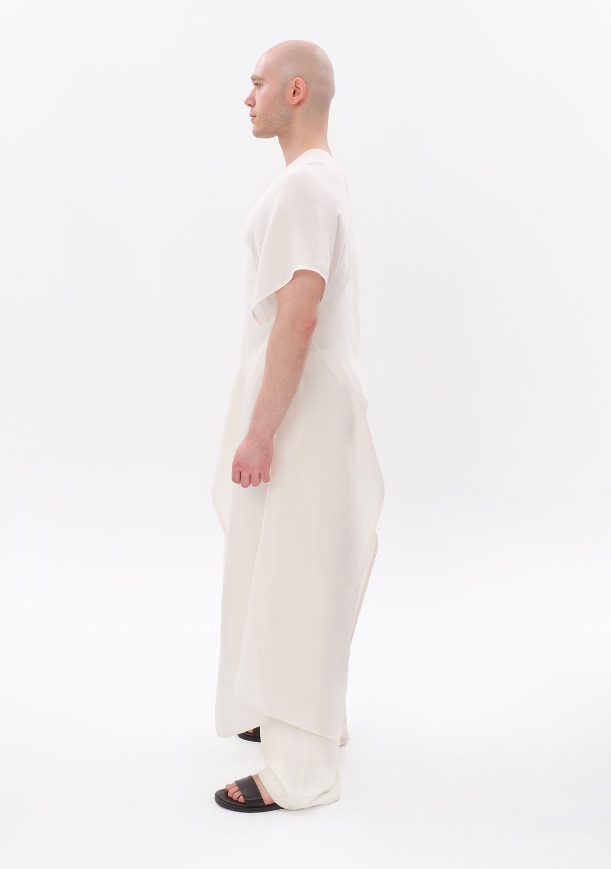 Tiny-Beyaz Luxe Tencel™ Elbise-Elbise-9-Milagron.com