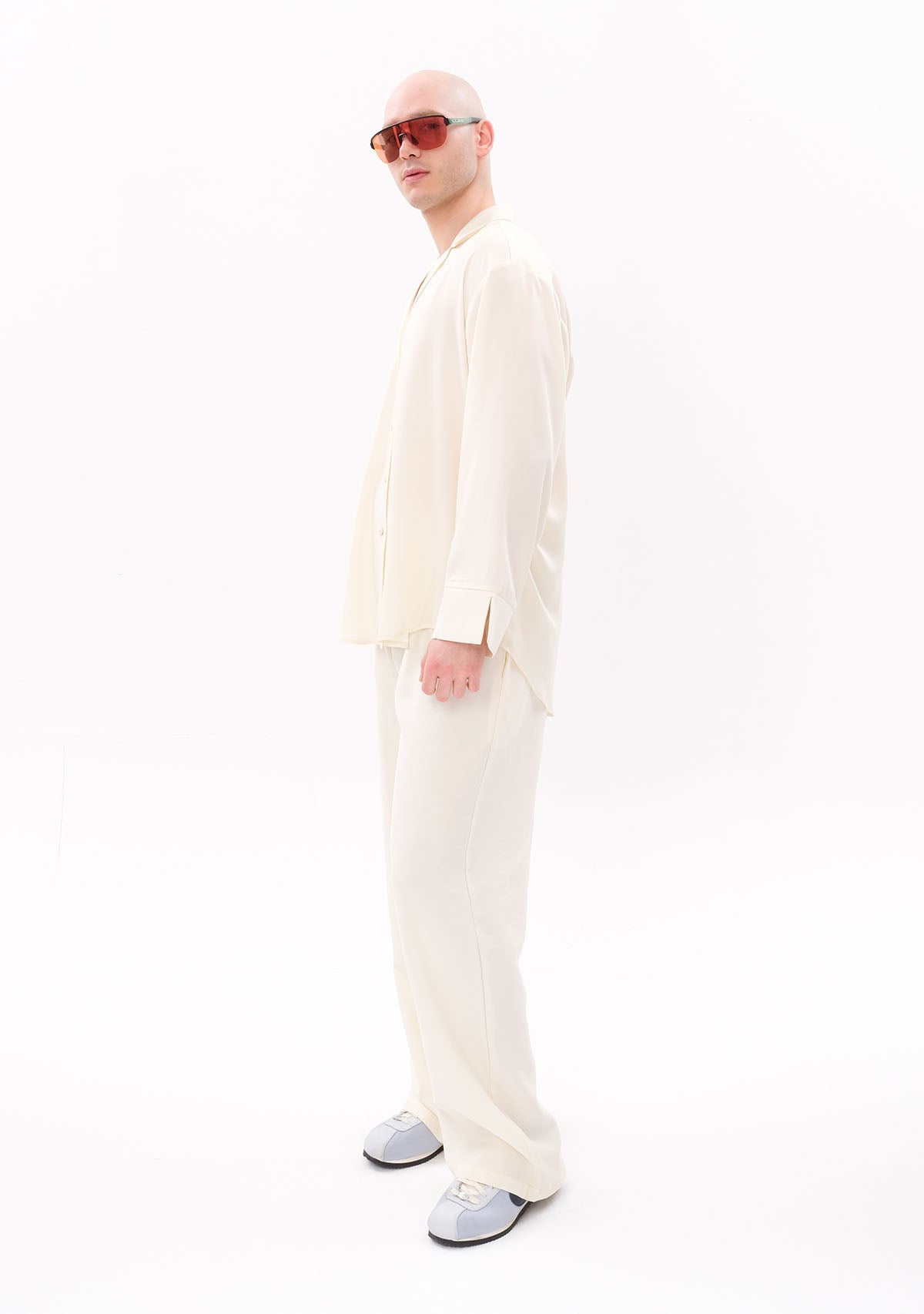 Tiny-Beyaz Tencel™ Oversize Gömlek-Gömlek-10-Milagron.com