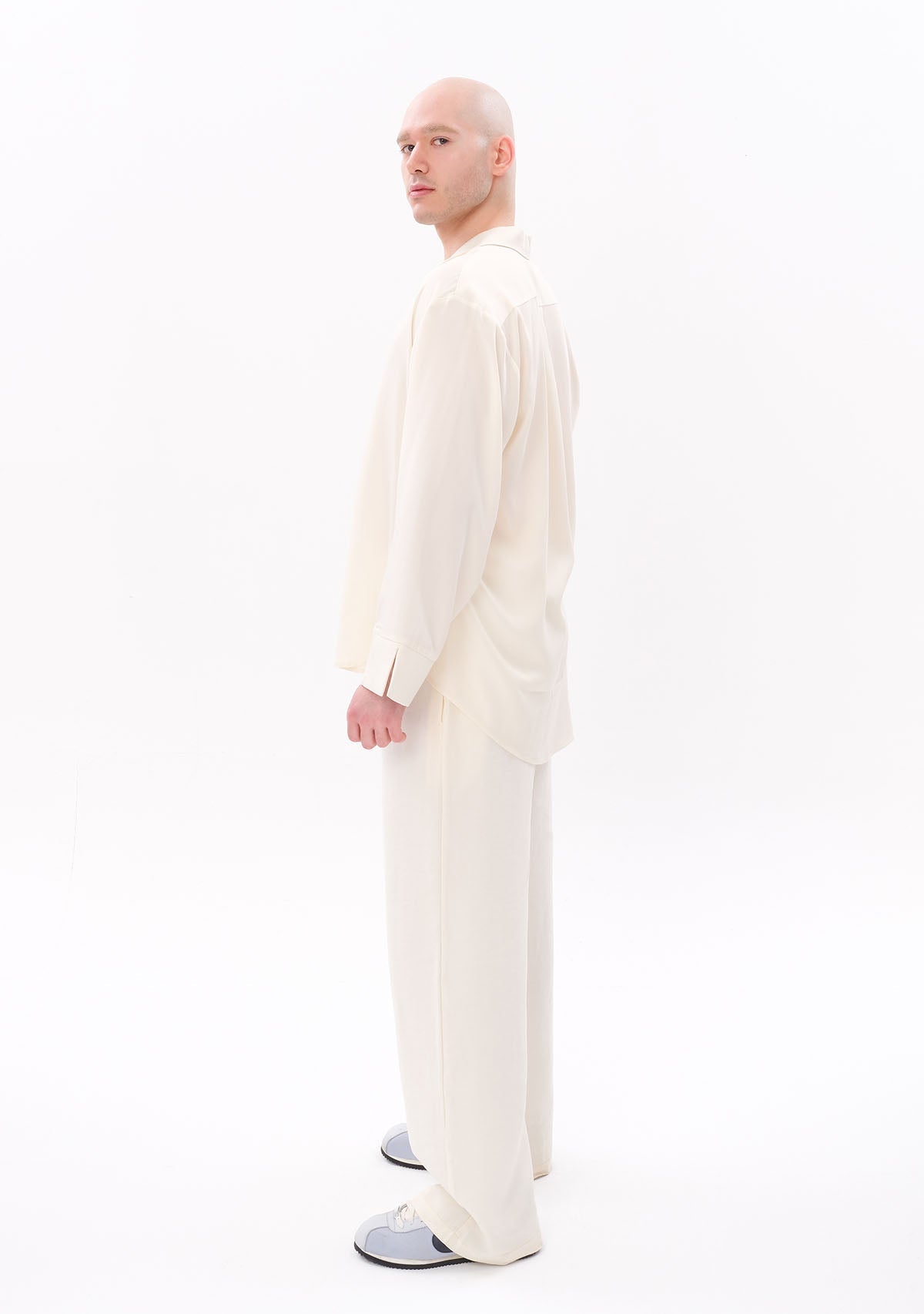 Tiny-Beyaz Tencel™ Oversize Gömlek-Gömlek-8-Milagron.com