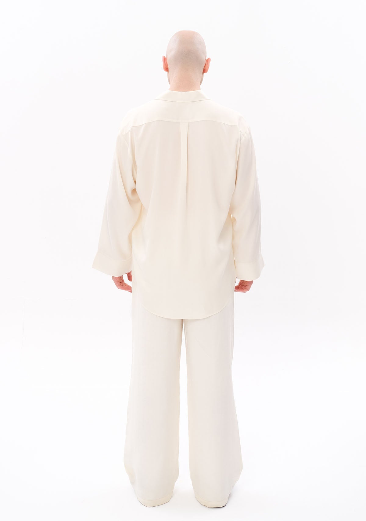 Tiny-Beyaz Tencel™ Oversize Gömlek-Gömlek-9-Milagron.com