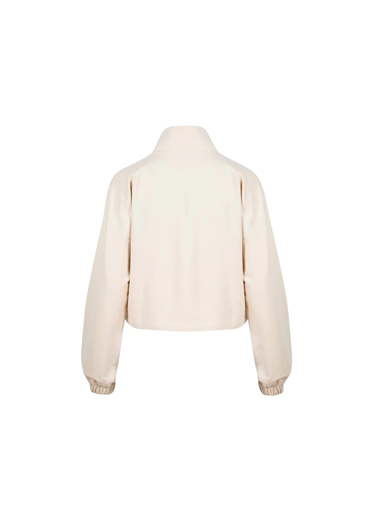 Tiny-Boğazda Fermuar Detaylı Krem Sweatshirt-Sweatshirts & Hoodies-7-Milagron.com