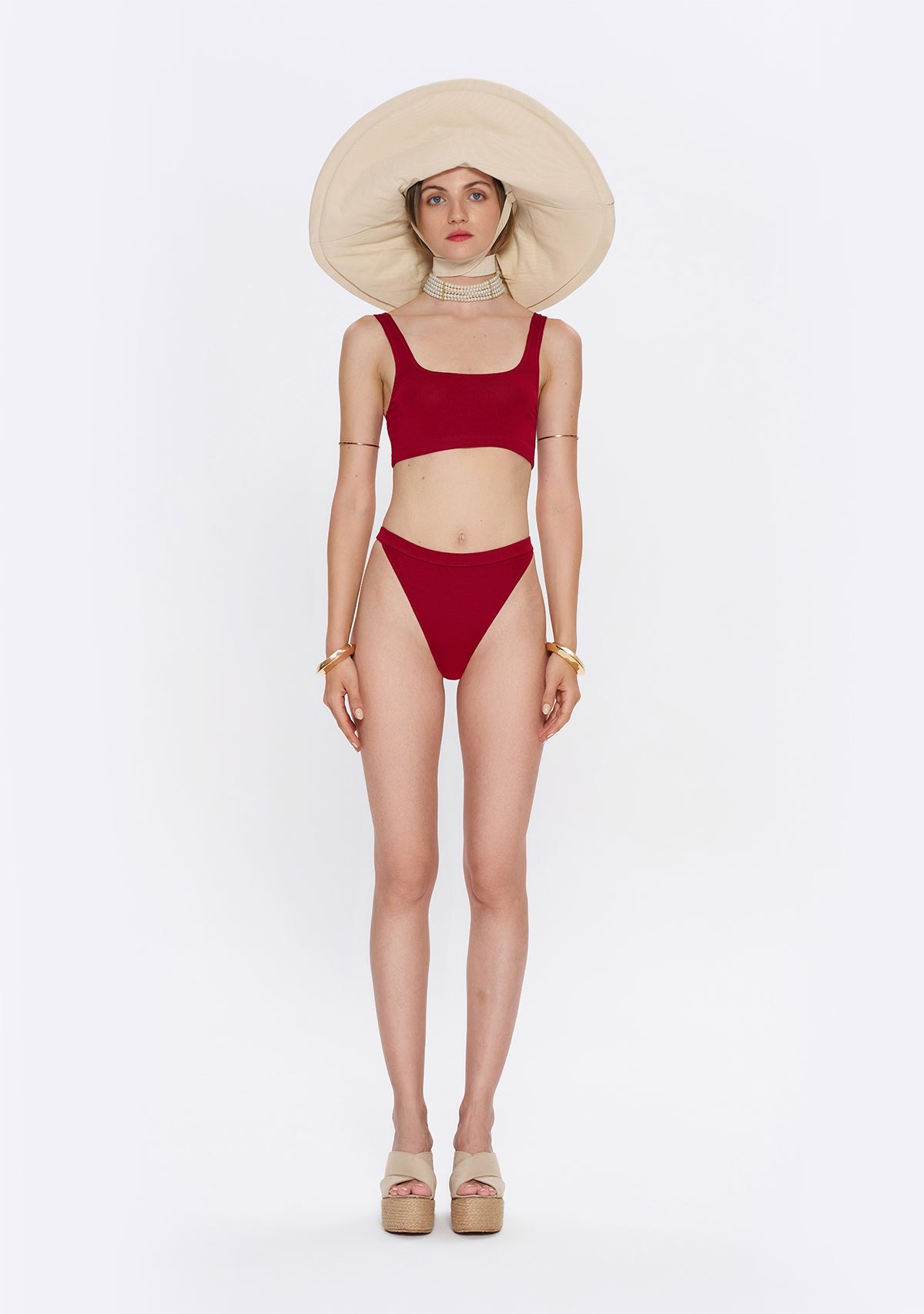 Tiny-Bordo İç Giyim Takımı-İç Giyim Setleri-3-Milagron.com