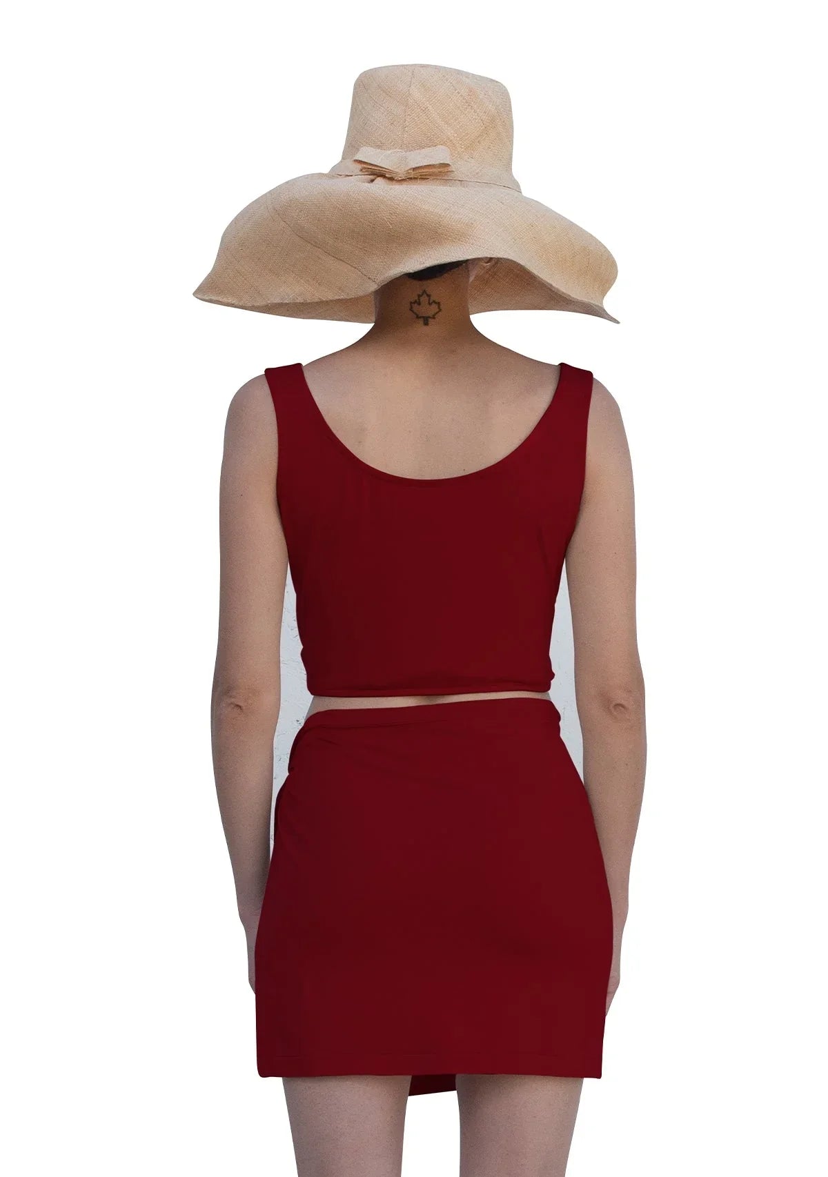 Tiny-Bordo Pareo-Pareo & Bandana-2-Milagron.com