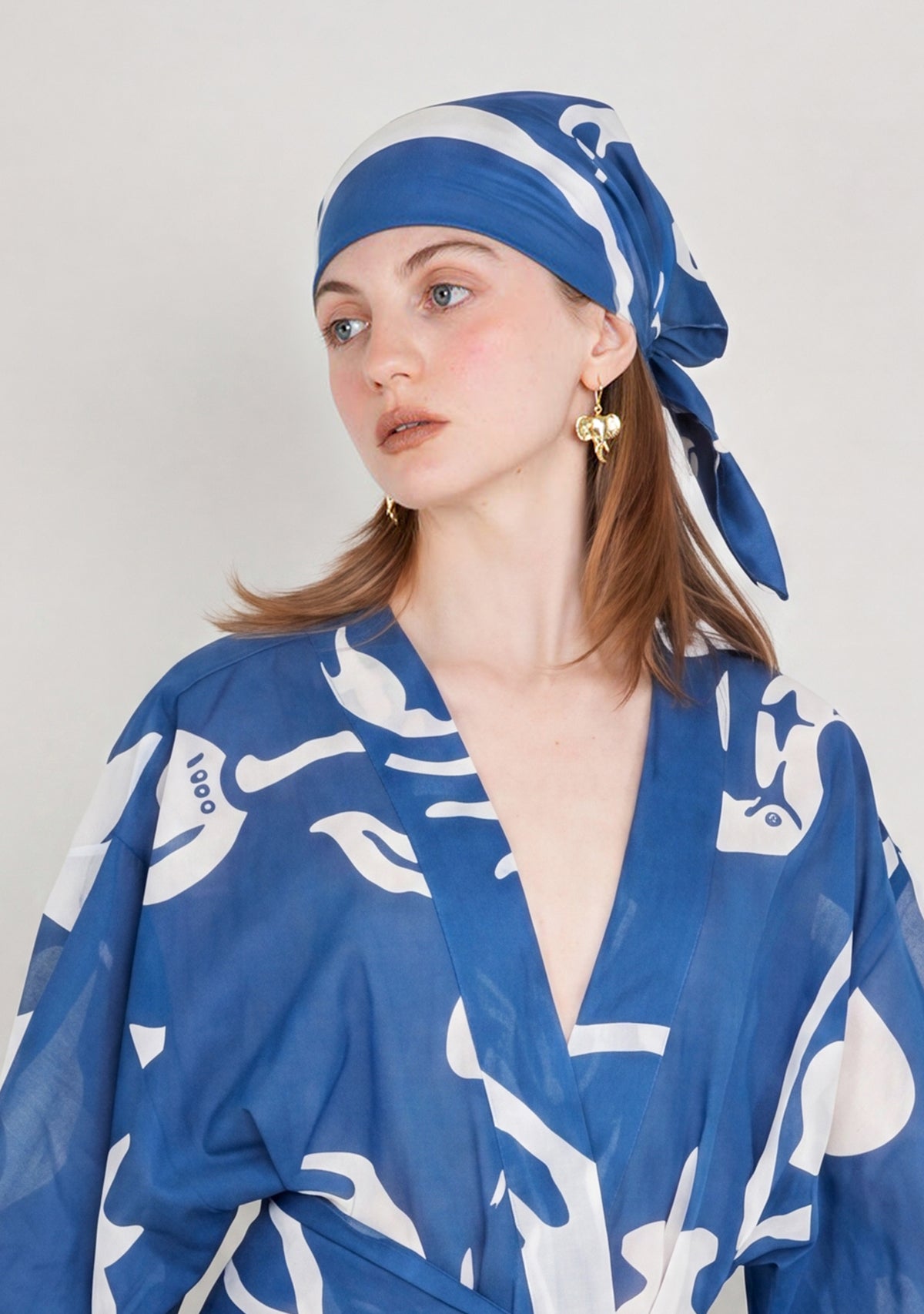 Chandra Shadow Silky Scarf