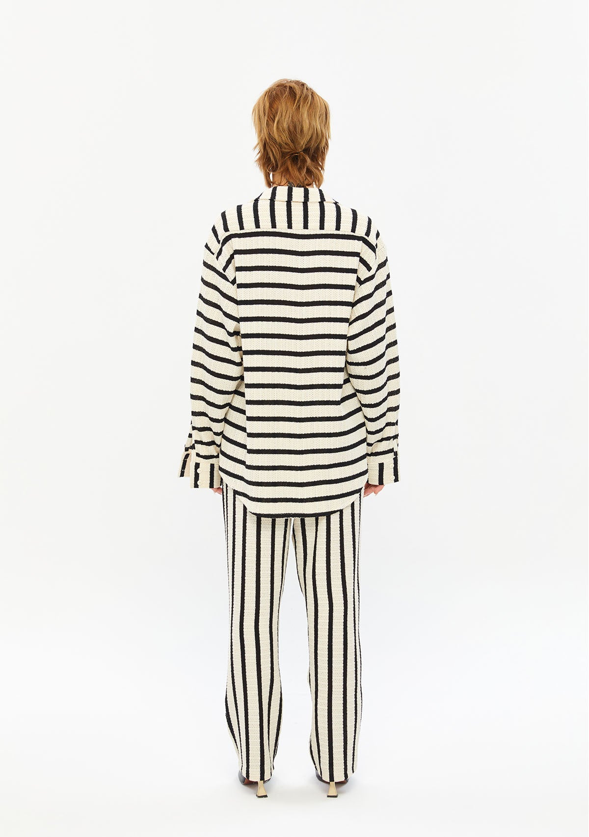 Tiny-Çizgili Triko Gömlek-Gömlek-2-Milagron.com