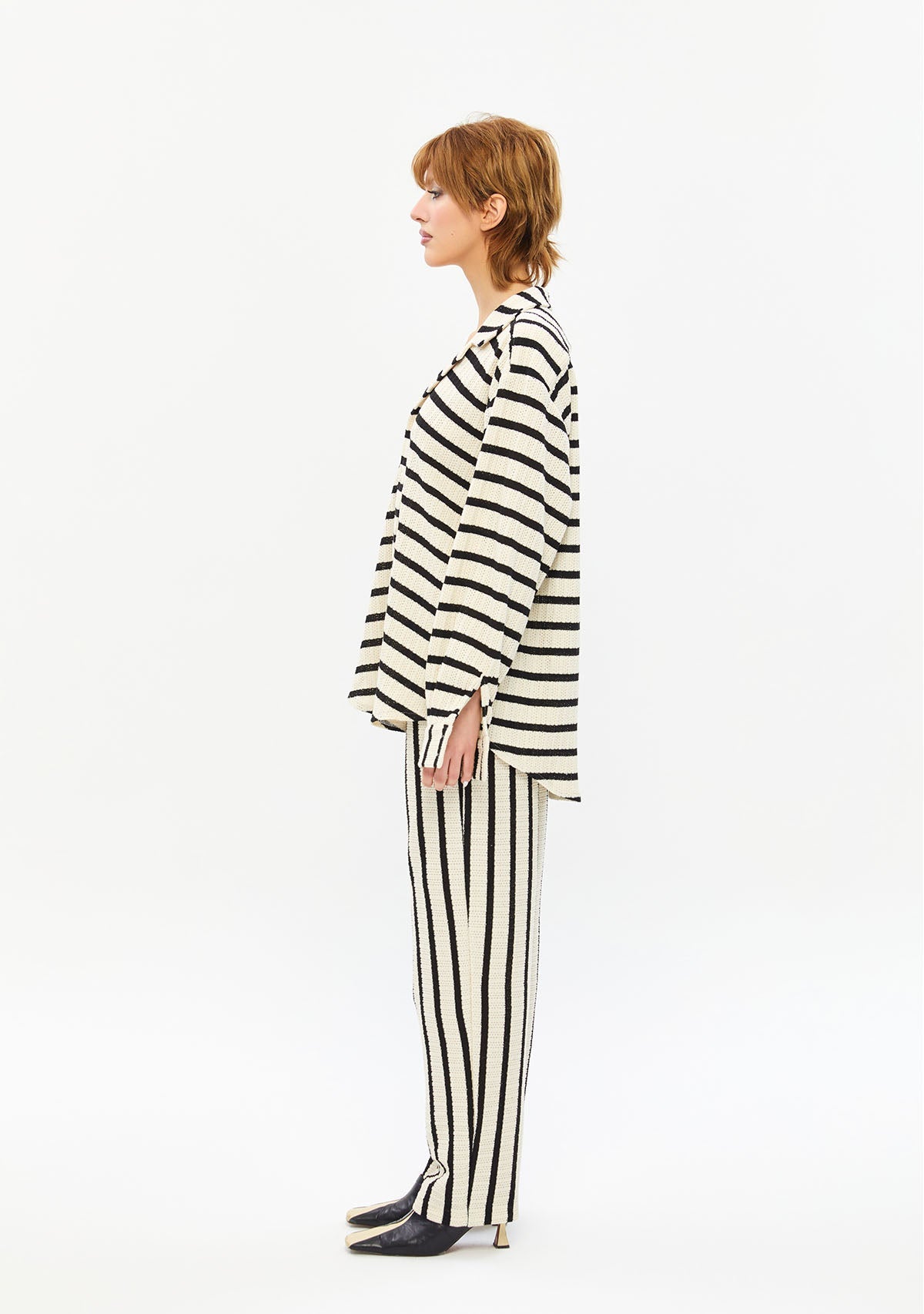 Tiny-Çizgili Triko Gömlek-Gömlek-4-Milagron.com