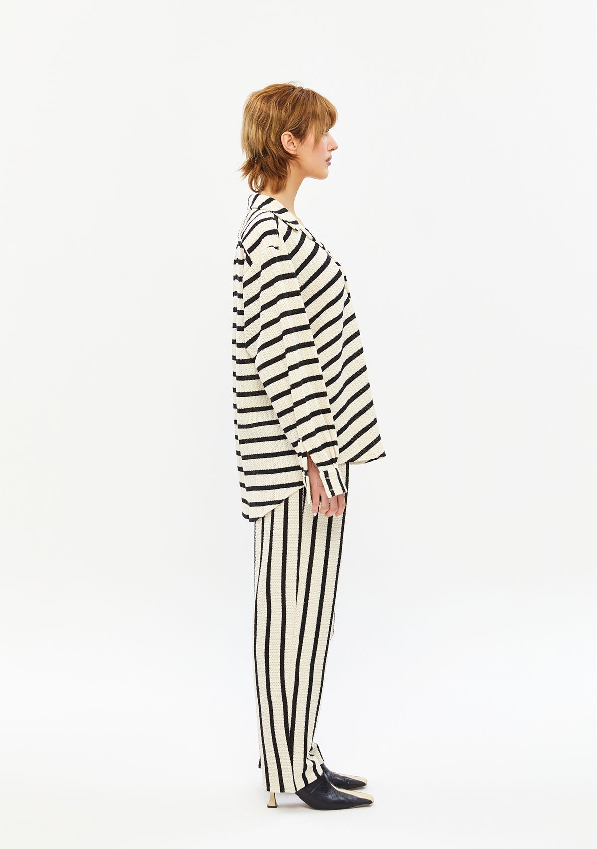 Tiny-Çizgili Triko Gömlek-Gömlek-5-Milagron.com