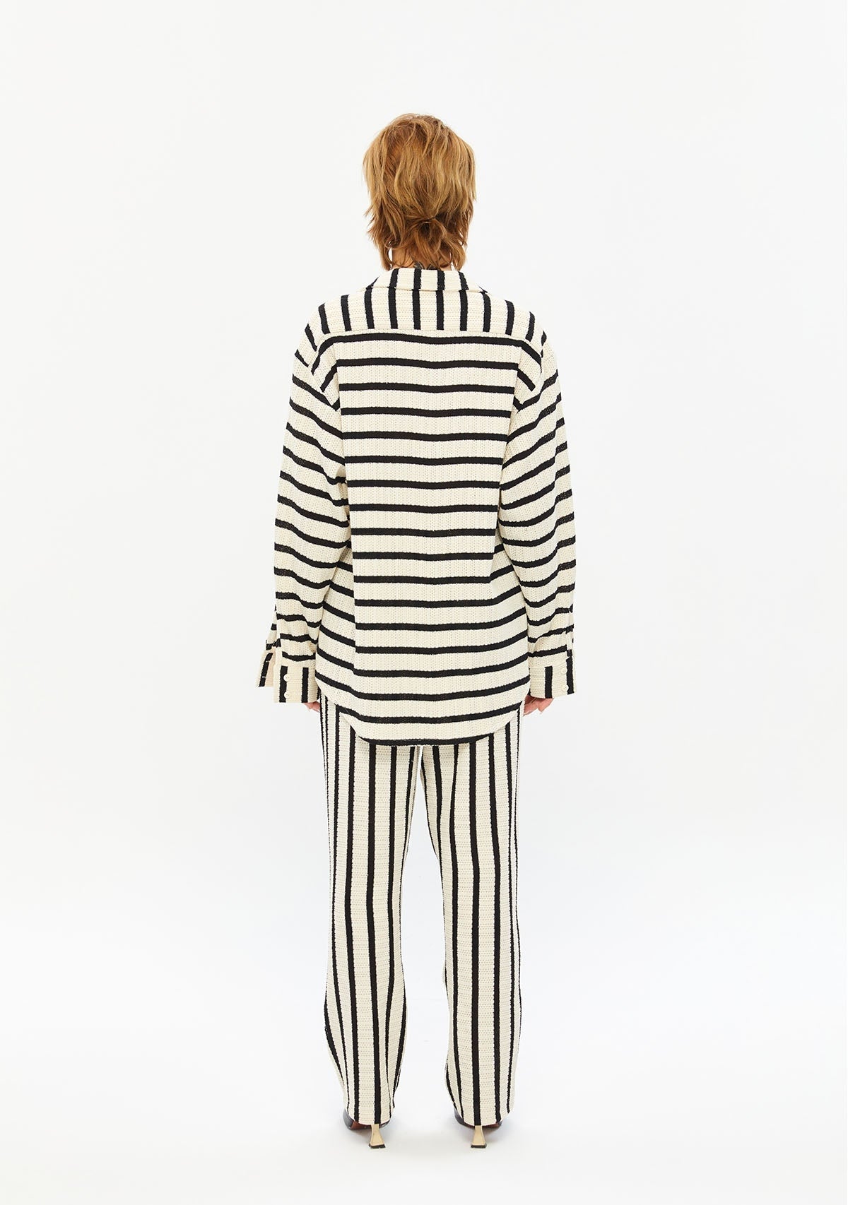 Tiny-Çizgili Triko Pantolon-Pantolon-2-Milagron.com