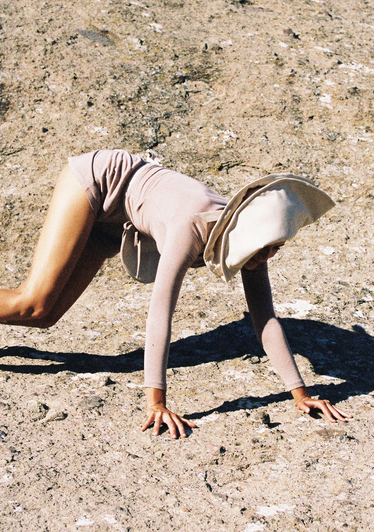 Tiny-Gölgelikli Büyük Krem Şapka-Şapka-4-Milagron.com