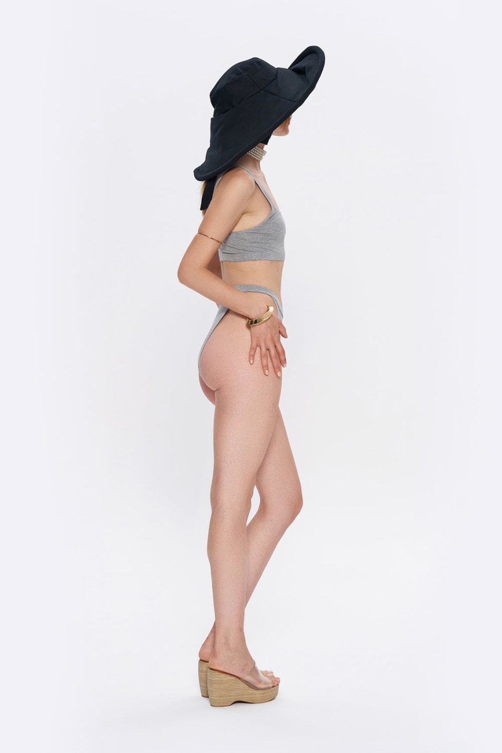 Tiny-Gri İç Giyim Takımı-İç Giyim Setleri-3-Milagron.com