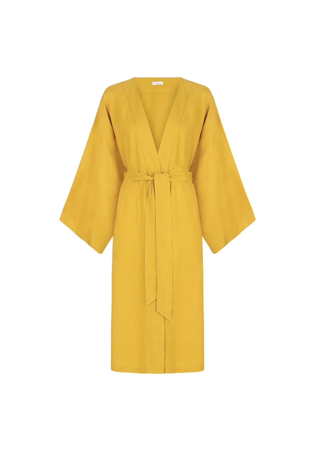 Hardal Keten Kimono