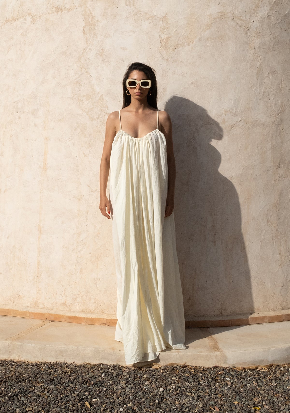 Tiny-İp Askılı Geniş Kesim Limon Elbise-Elbise-3-Milagron.com