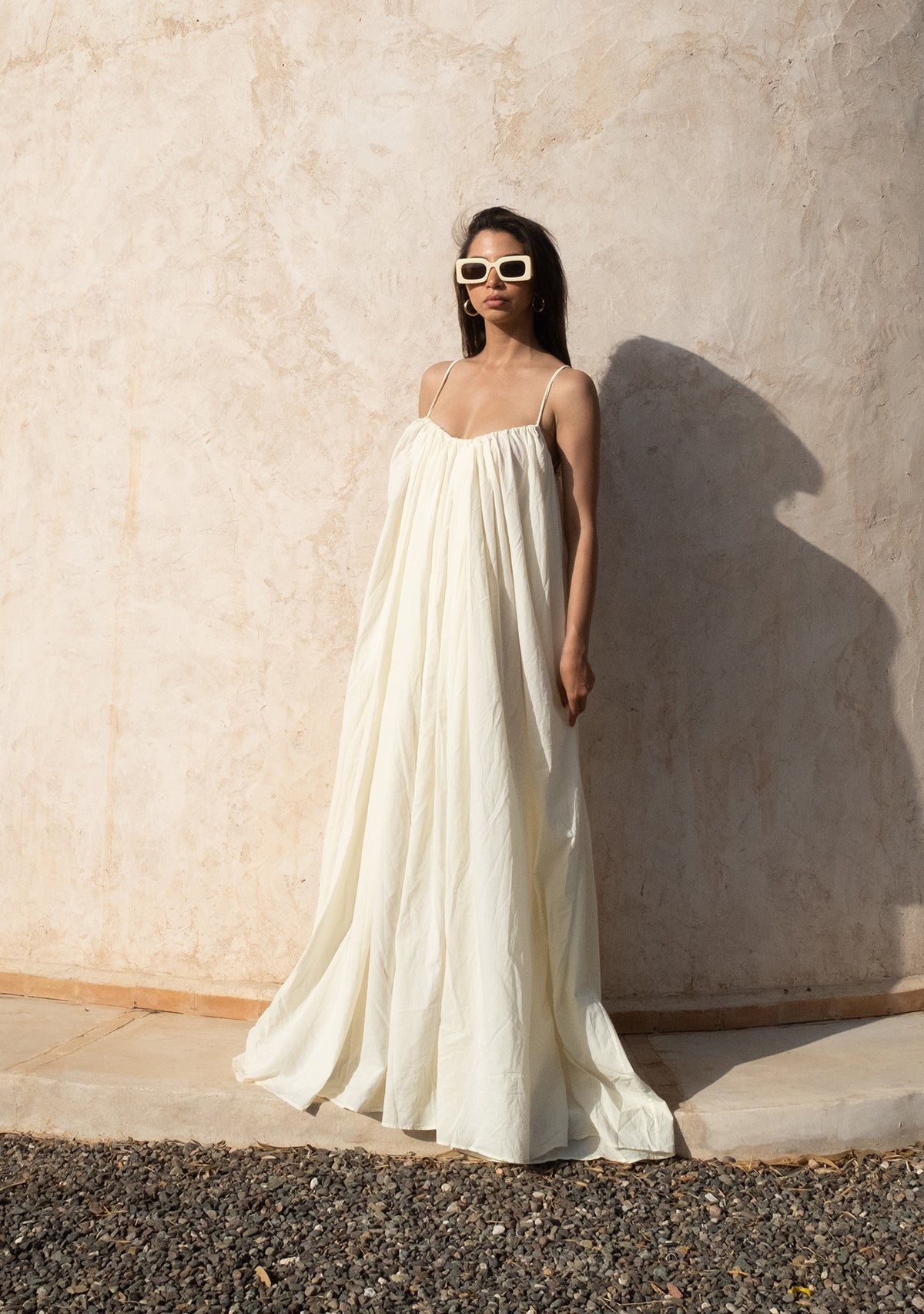 Tiny-İp Askılı Geniş Kesim Limon Elbise-Elbise-4-Milagron.com