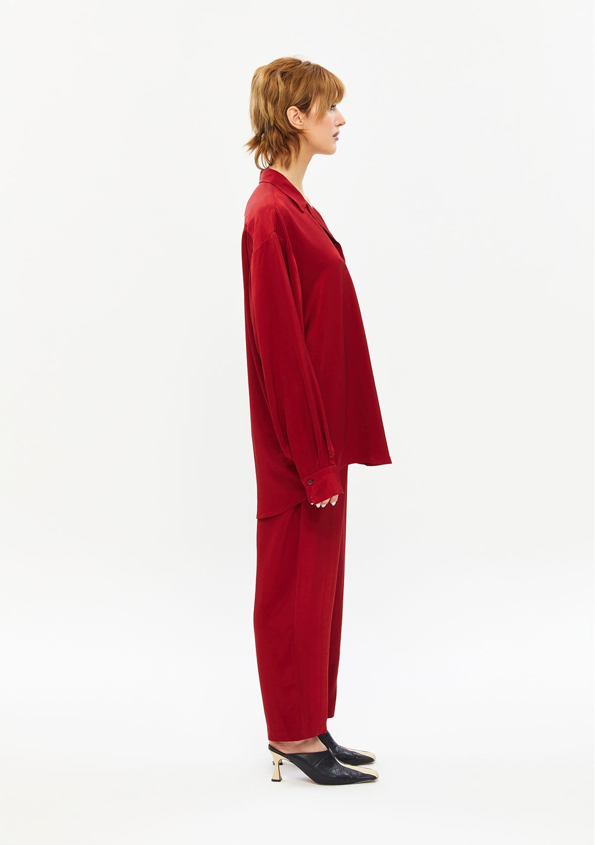 Tiny-Kırmızı Gömlek-Gömlek-4-Milagron.com