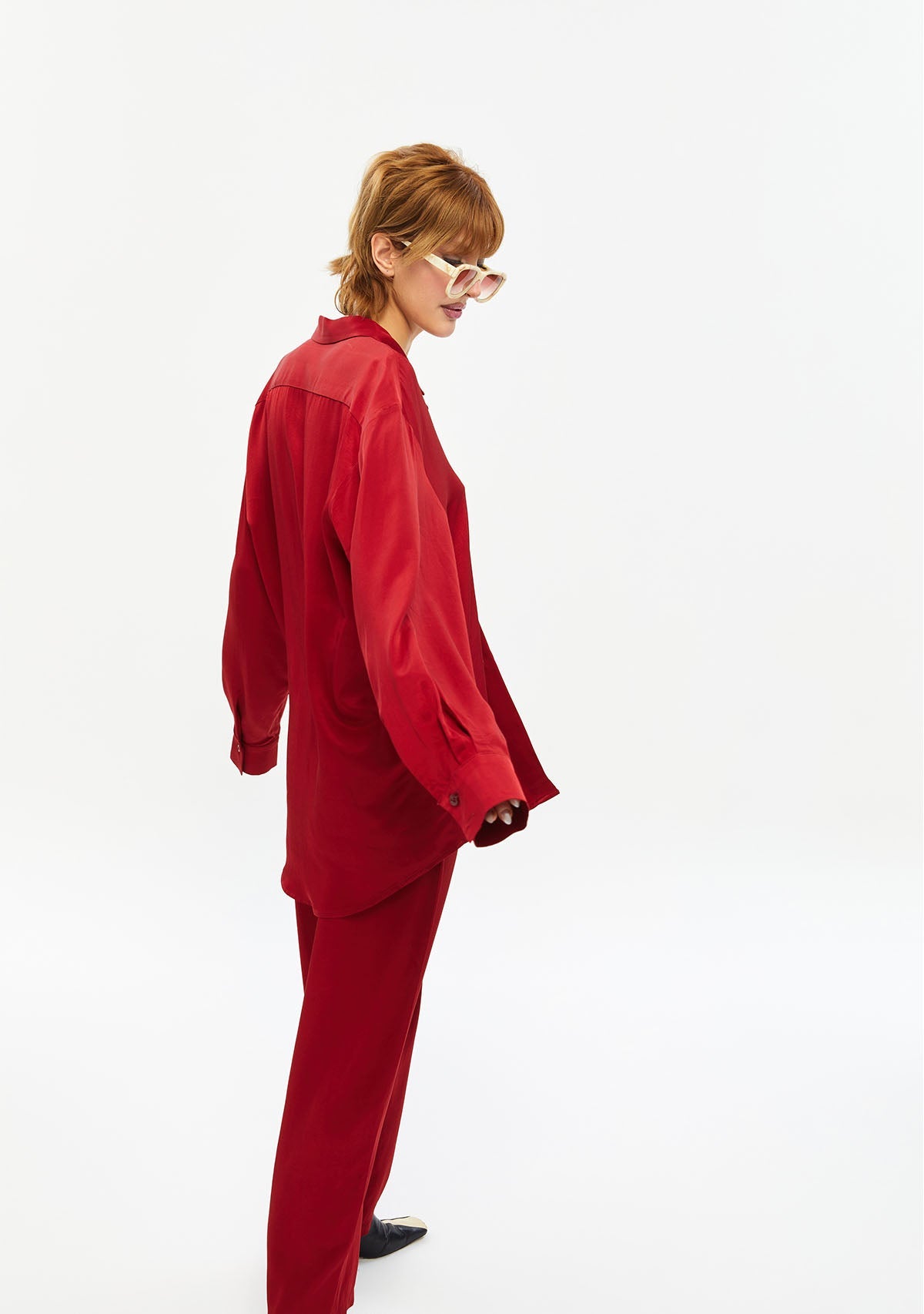 Tiny-Kırmızı Gömlek-Gömlek-8-Milagron.com