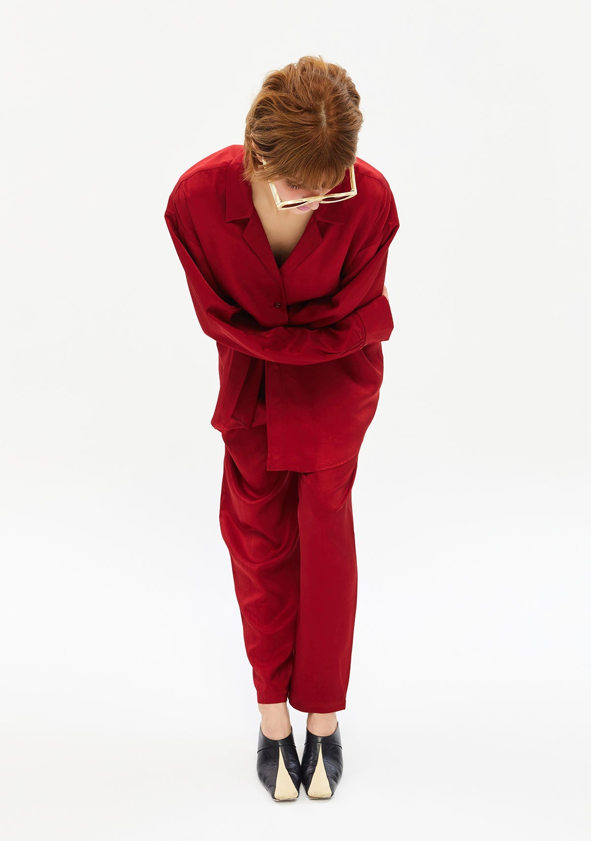 Tiny-Kırmızı Pantolon-Kumaş Pantolon-9-Milagron.com