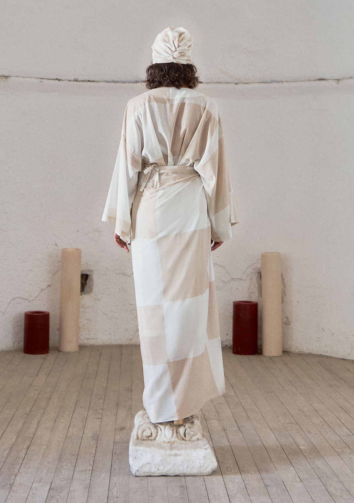 Tiny-Krem Desenli Kimono-Kimono-2-Milagron.com
