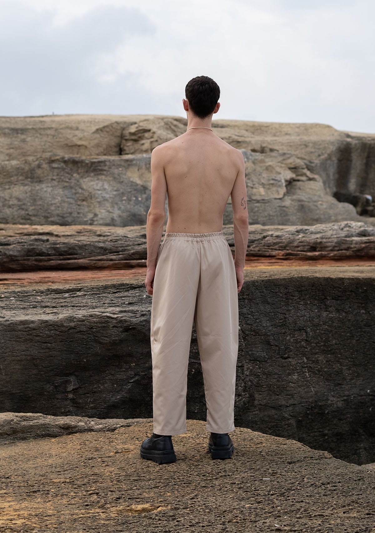 Tiny-Krem Kalın Pantolon-Pantolon-5-Milagron.com