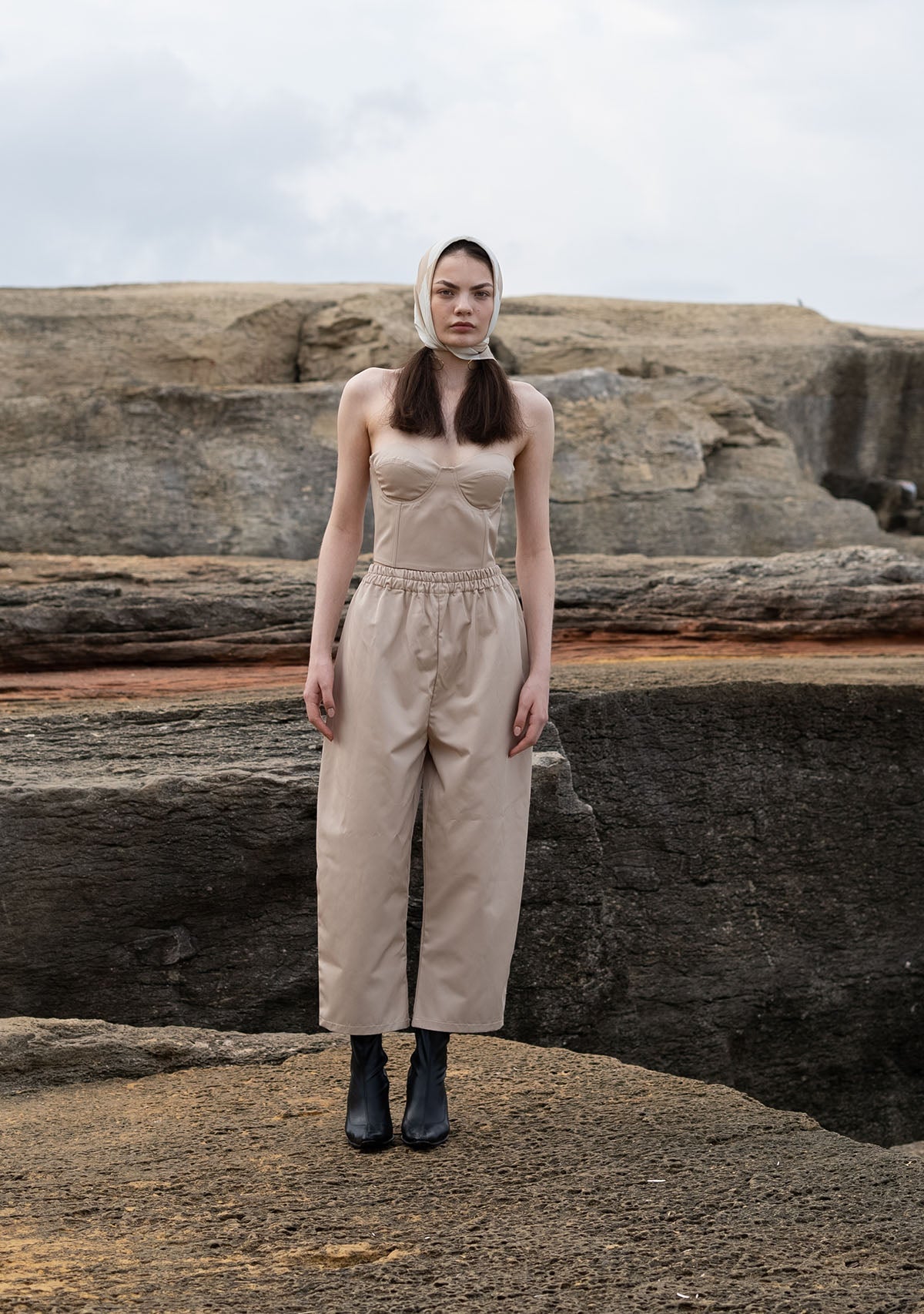 Tiny-Krem Kalın Pantolon-Pantolon-8-Milagron.com