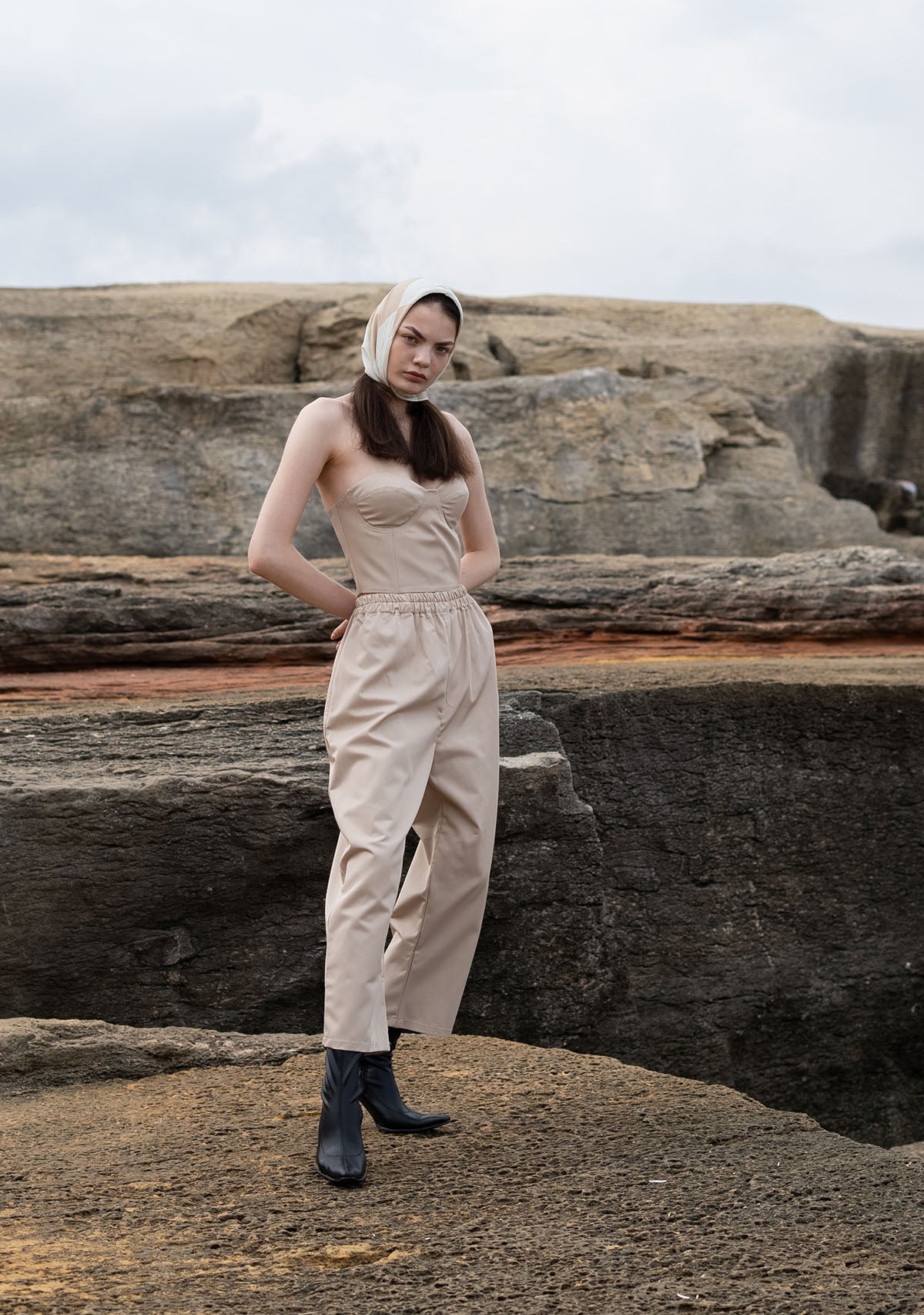 Tiny-Krem Kalın Pantolon-Pantolon-9-Milagron.com