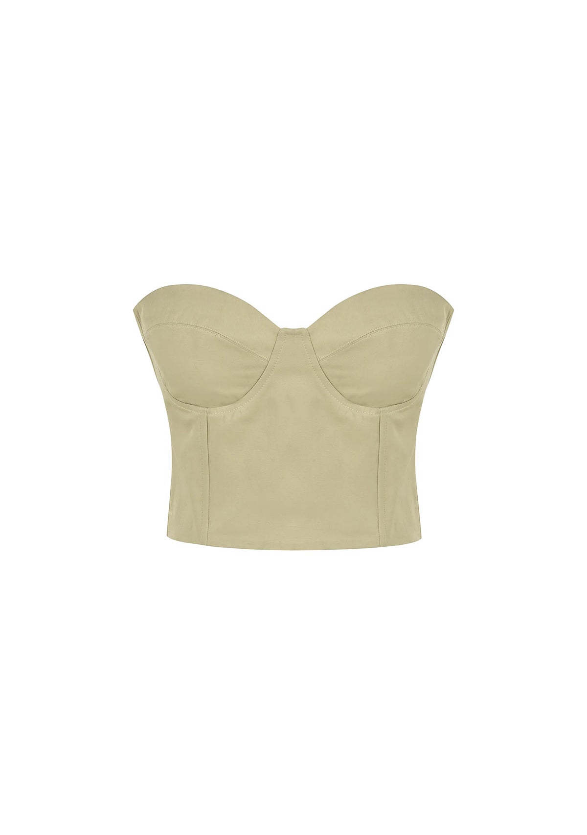 Tiny-Krem Kalp Yaka Büstiyer-Top-8-Milagron.com