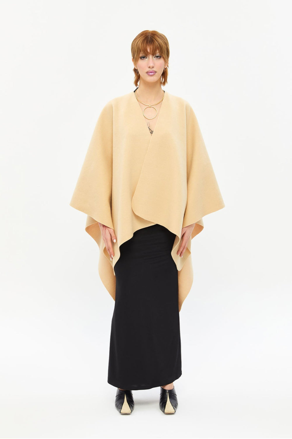 Tiny-Krem Kaşe şal-Şal & Fular-1-Milagron.com