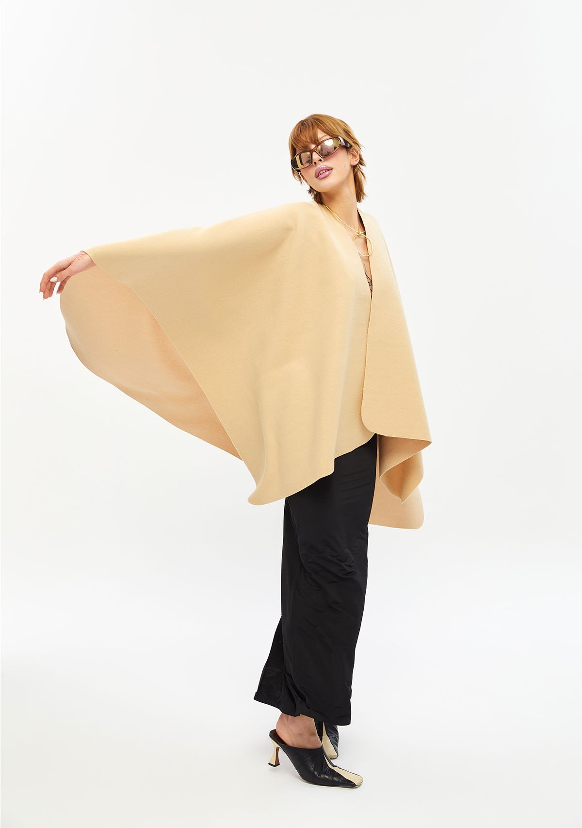 Tiny-Krem Kaşe şal-Şal & Fular-8-Milagron.com