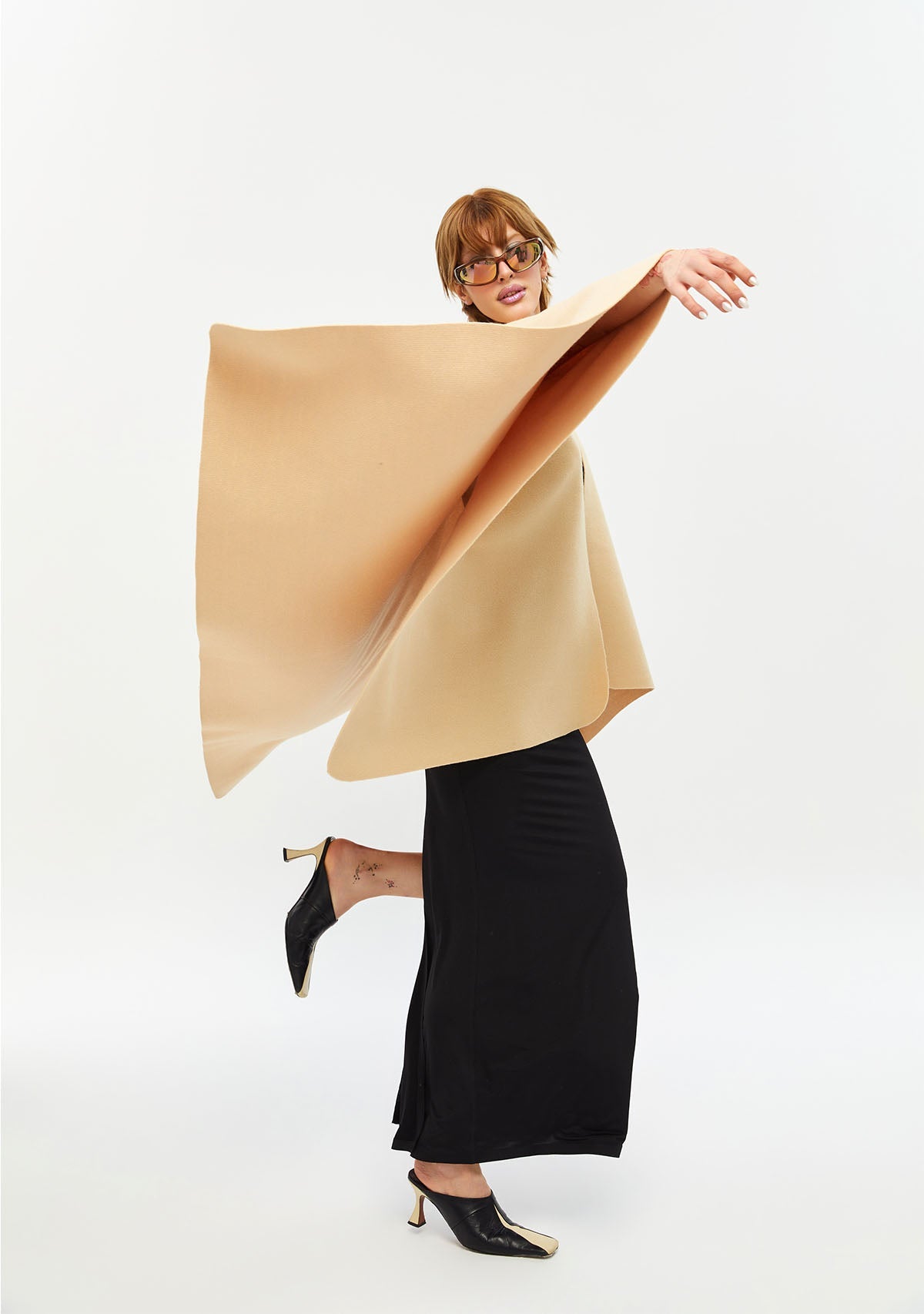 Tiny-Krem Kaşe şal-Şal & Fular-9-Milagron.com