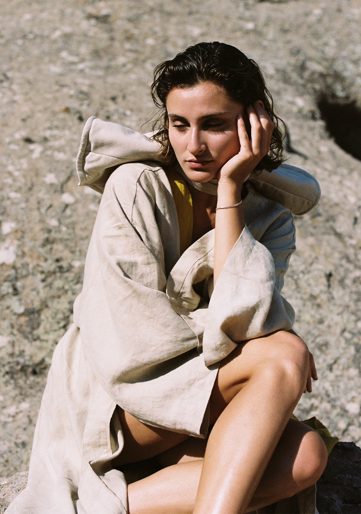 Tiny-Krem Keten Kimono-Kimono-5-Milagron.com