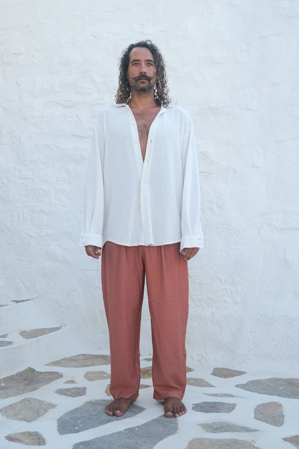 Tiny-Krem Triko Gömlek-Gömlek-1-Milagron.com