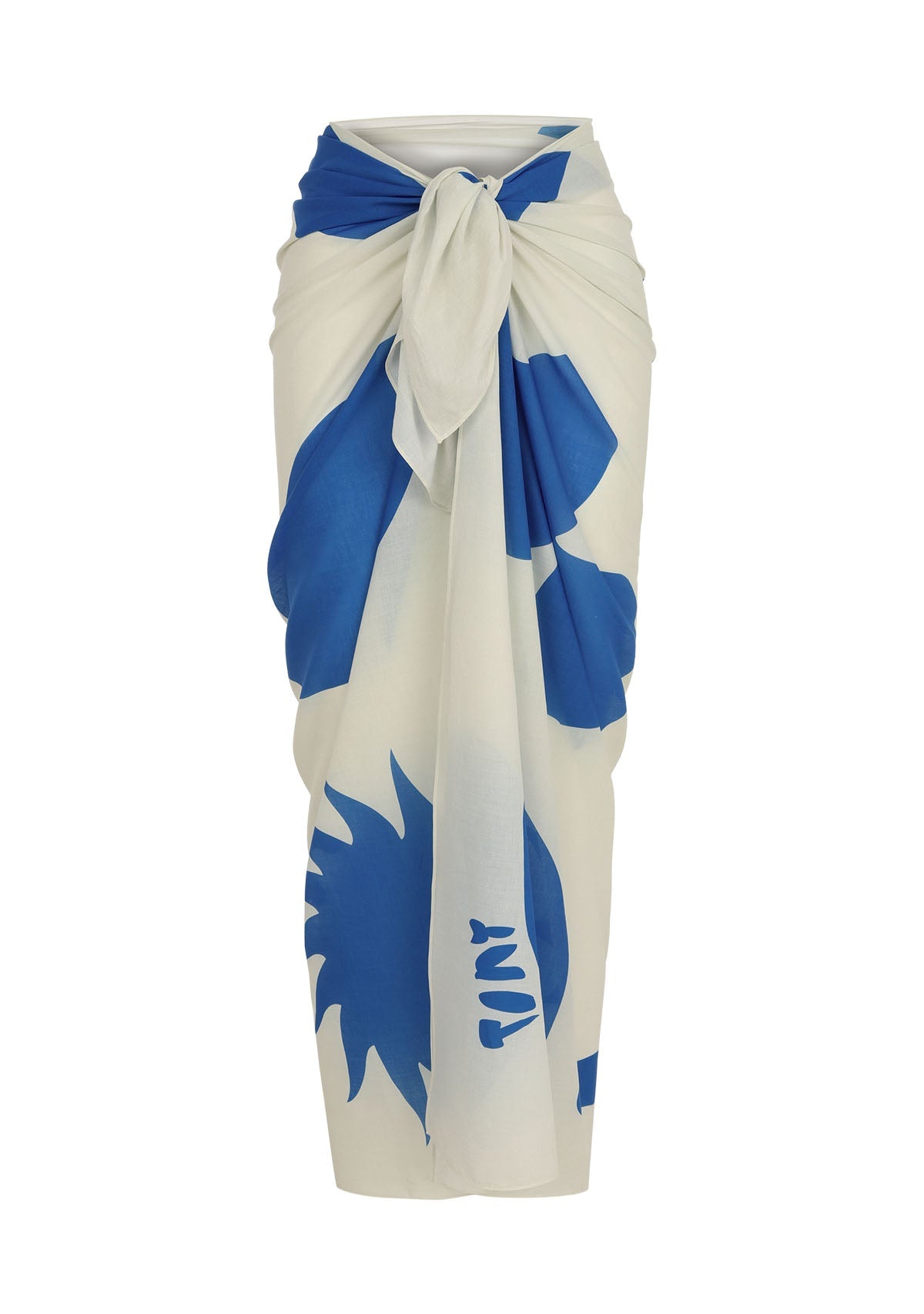 Tiny-Mavi Desenli Pareo-Pareo & Bandana-9-Milagron.com