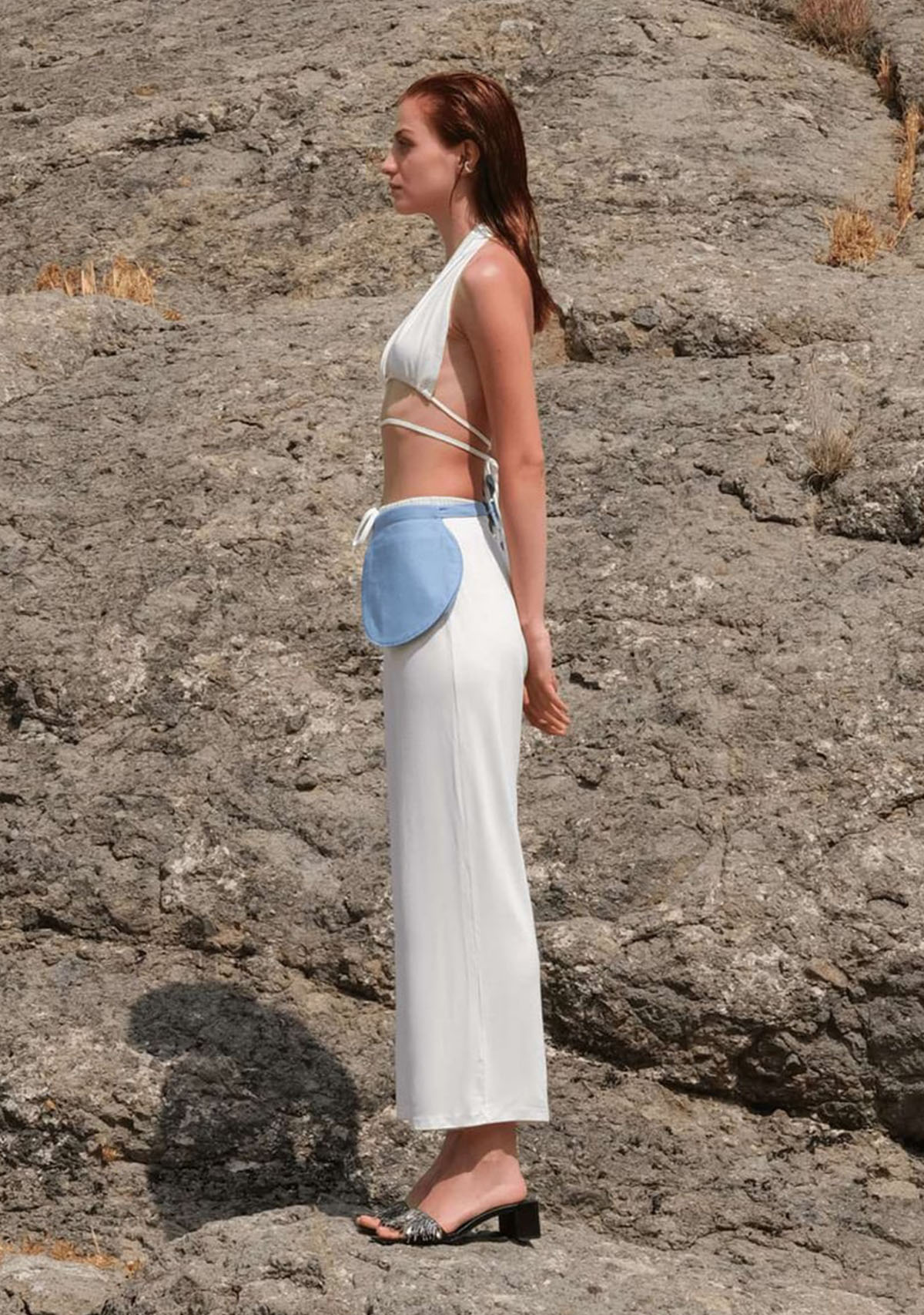 Tiny-Mavi Yuvarlak Bel Çantası-Bel Çantası-2-Milagron.com