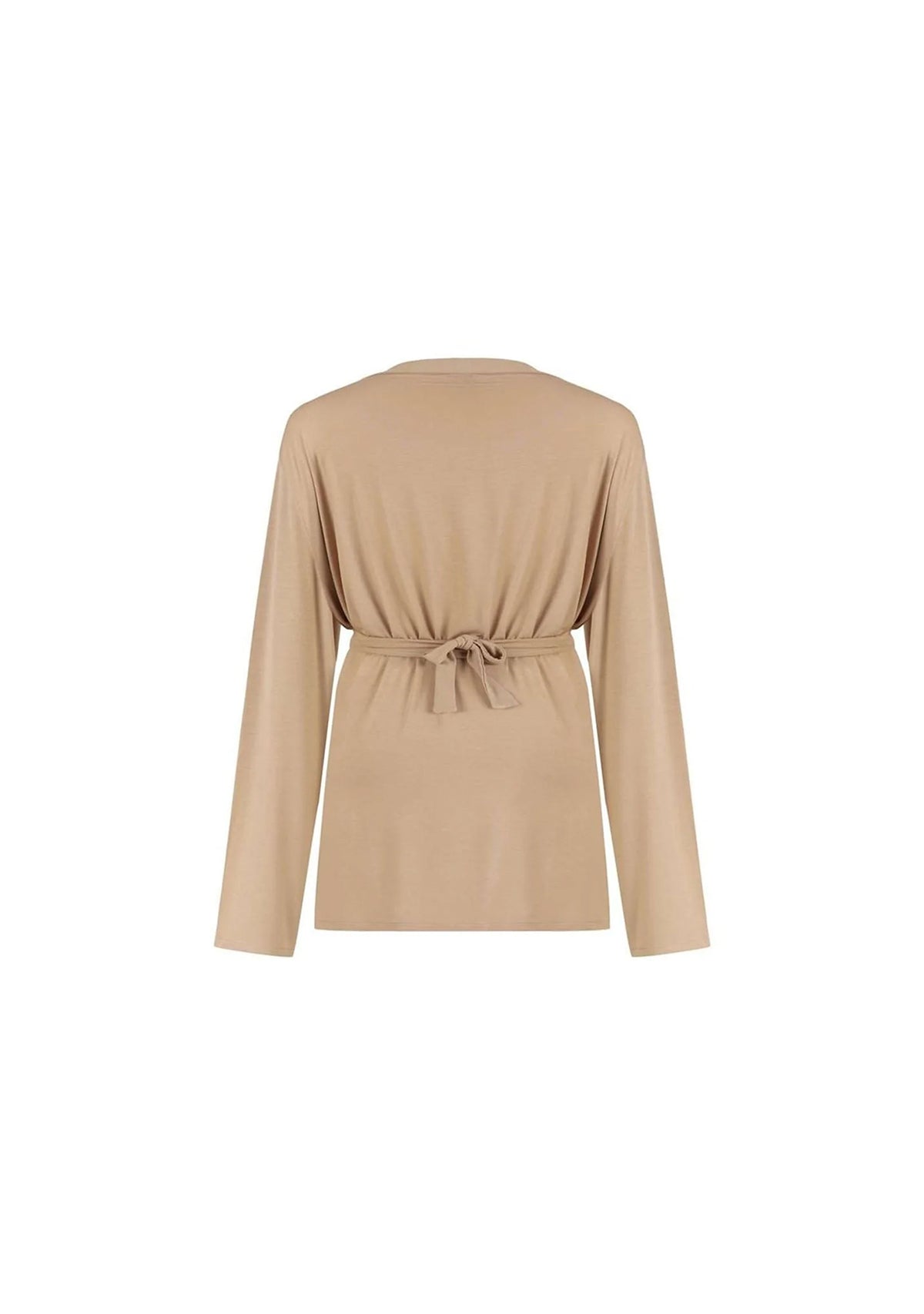 Tiny-Nude Bağlamalı Gömlek-Gömlek-6-Milagron.com