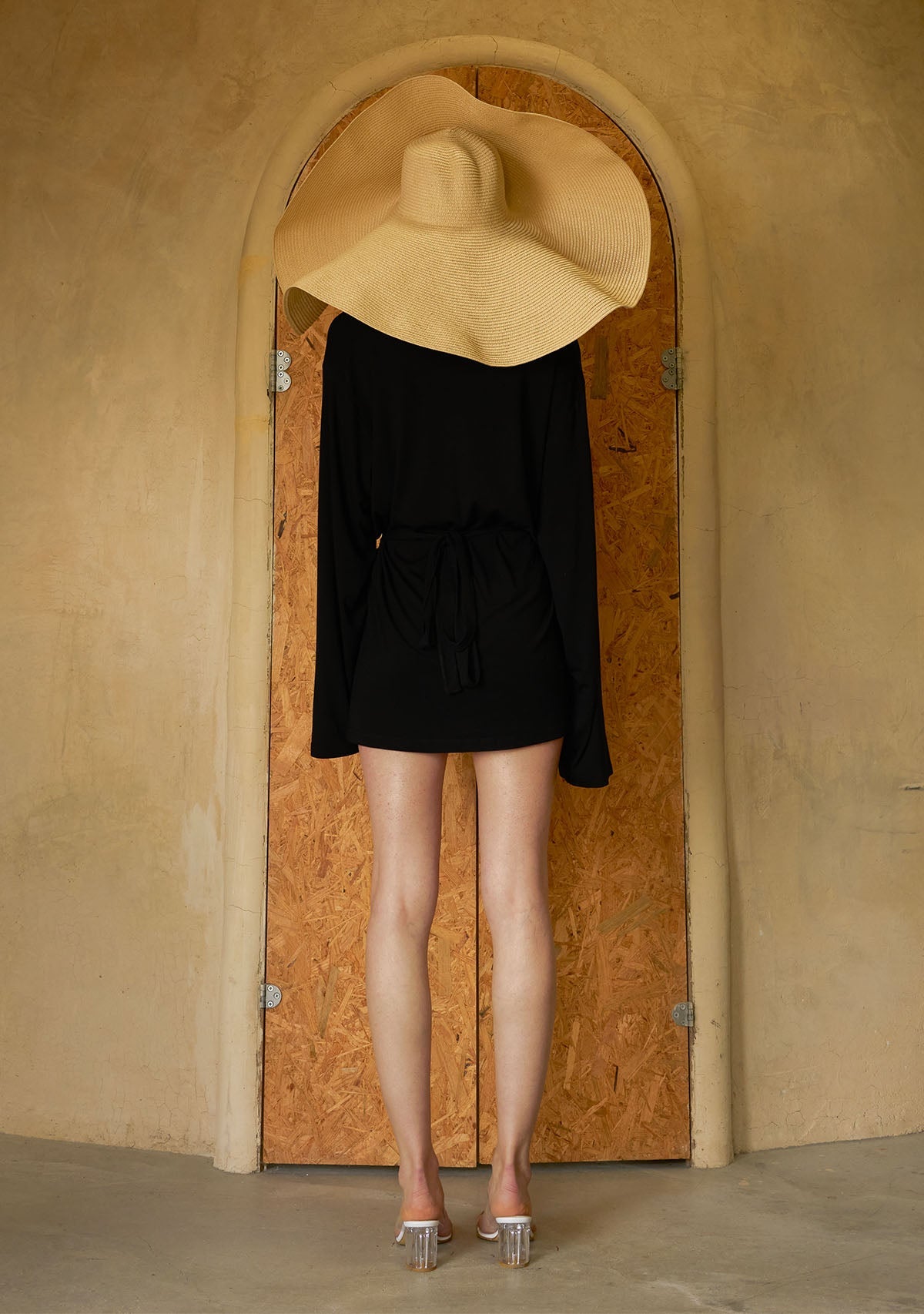 Tiny-Siyah Bağlamalı Gömlek-Gömlek-2-Milagron.com