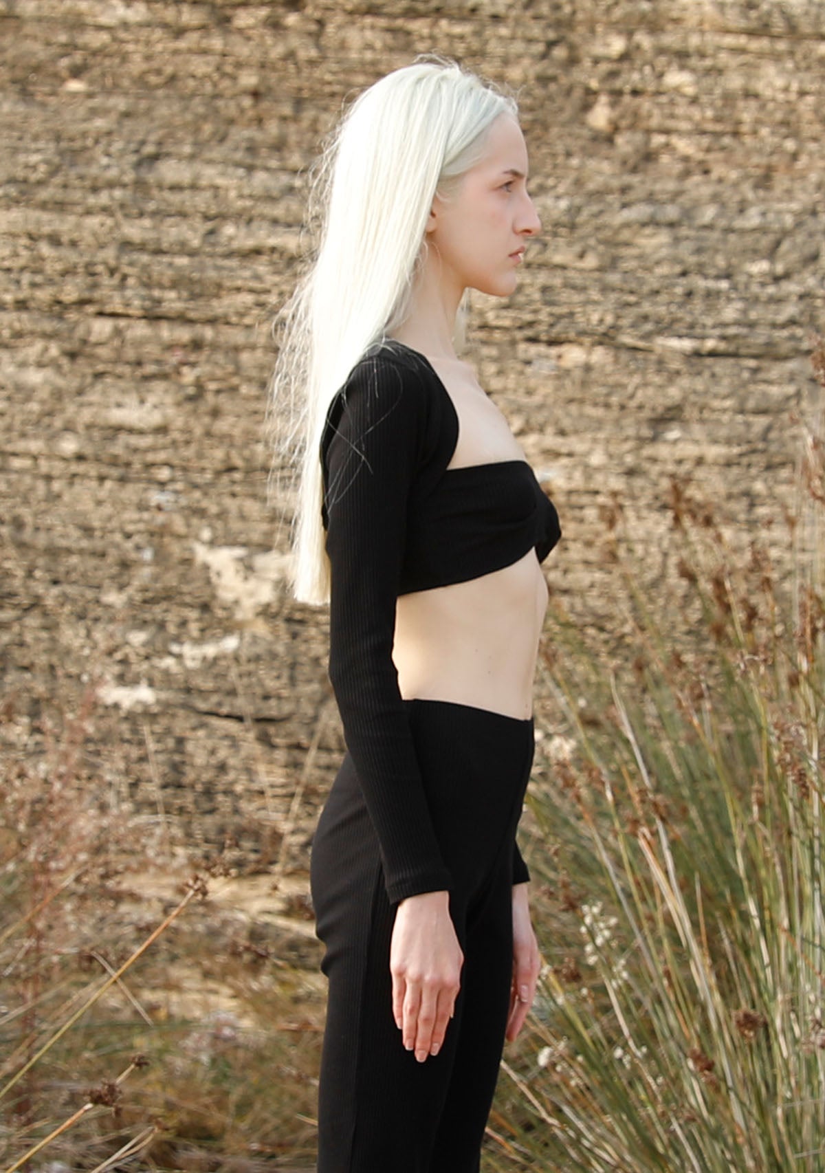 Tiny-Siyah Esnek Büstiyer-Top-6-Milagron.com