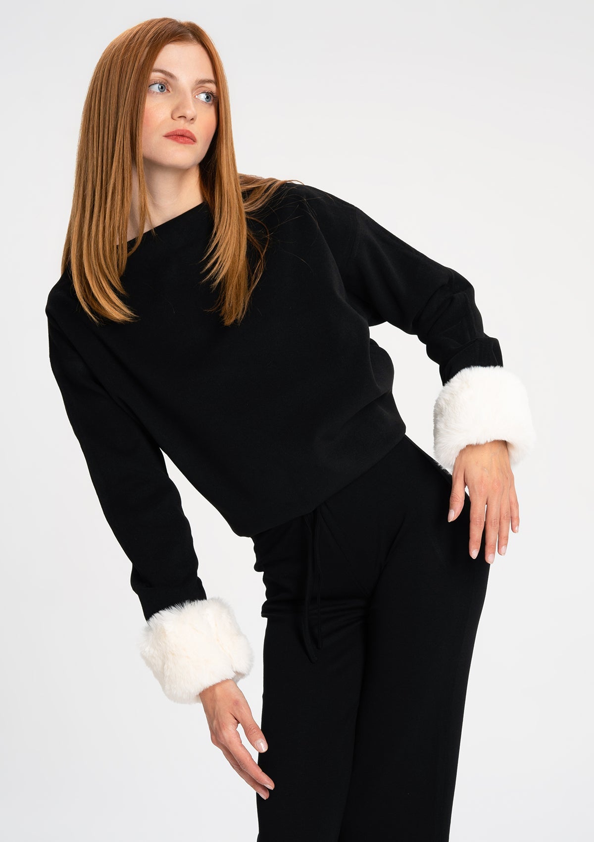 Tiny-Siyah Kaşe Kazak-Kazak & Triko-9-Milagron.com