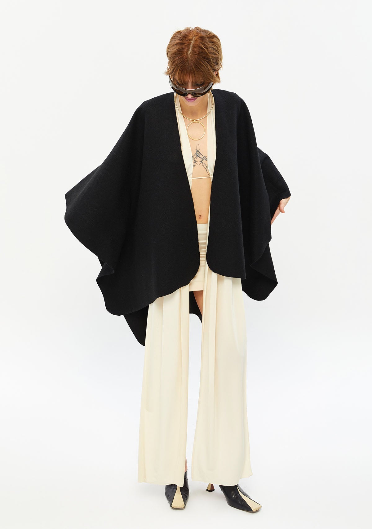 Tiny-Siyah Kaşe Şal-Şal & Fular-3-Milagron.com