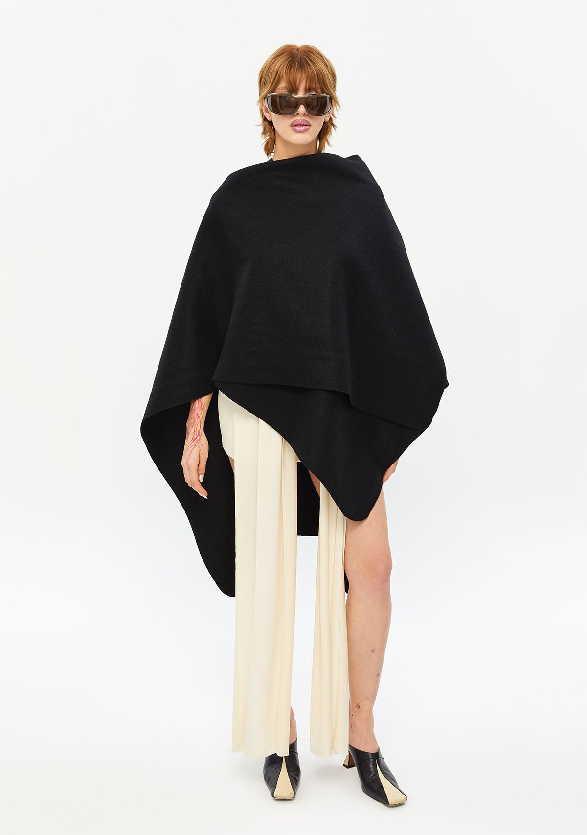 Tiny-Siyah Kaşe Şal-Şal & Fular-4-Milagron.com