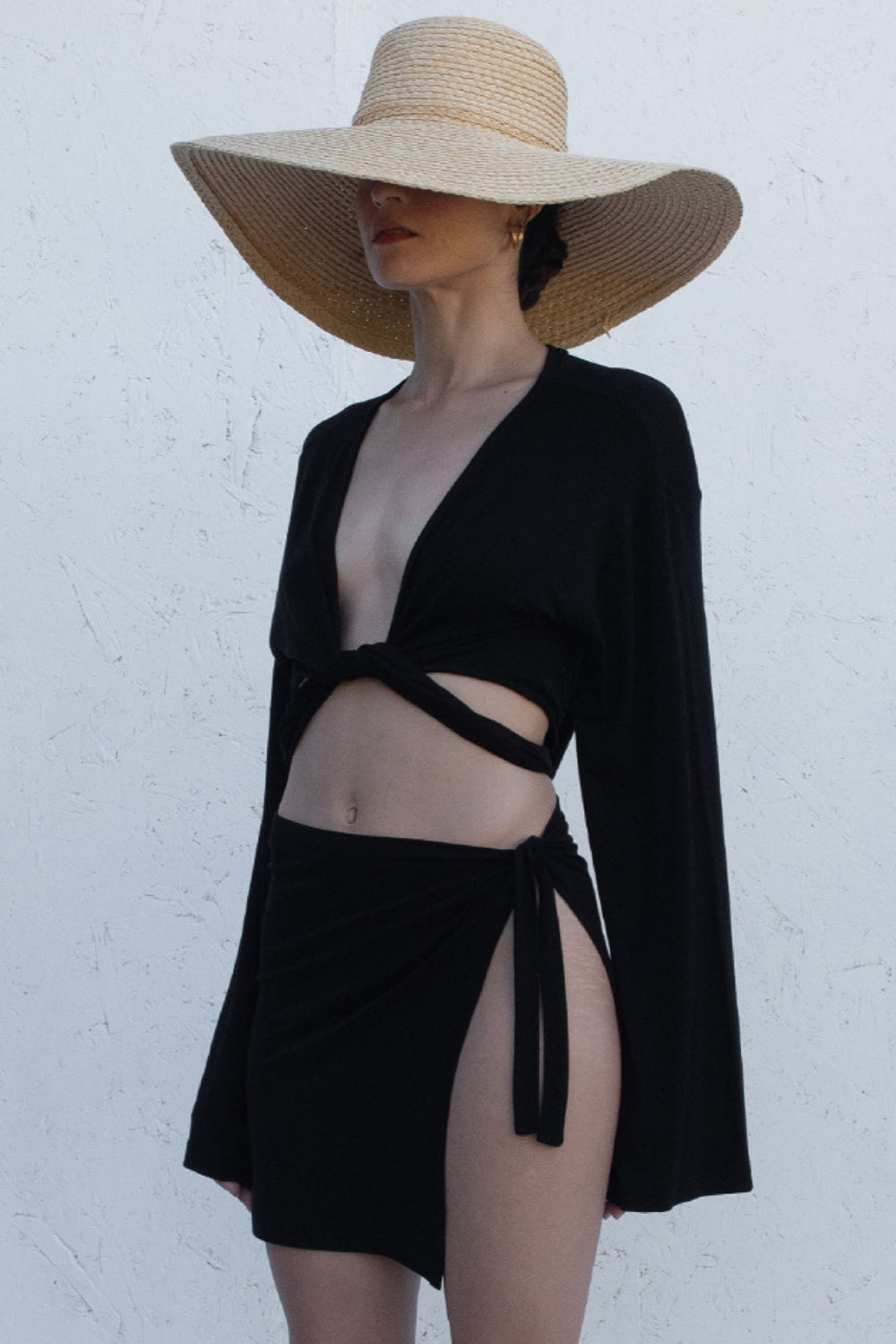 Tiny-Siyah Pareo-Pareo & Bandana-1-Milagron.com