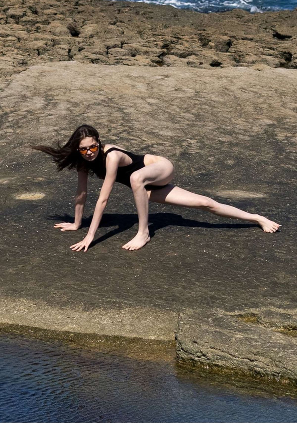 Tiny-Siyah Sırt Dekolteli Bodysuit-Bodysuit-4-Milagron.com