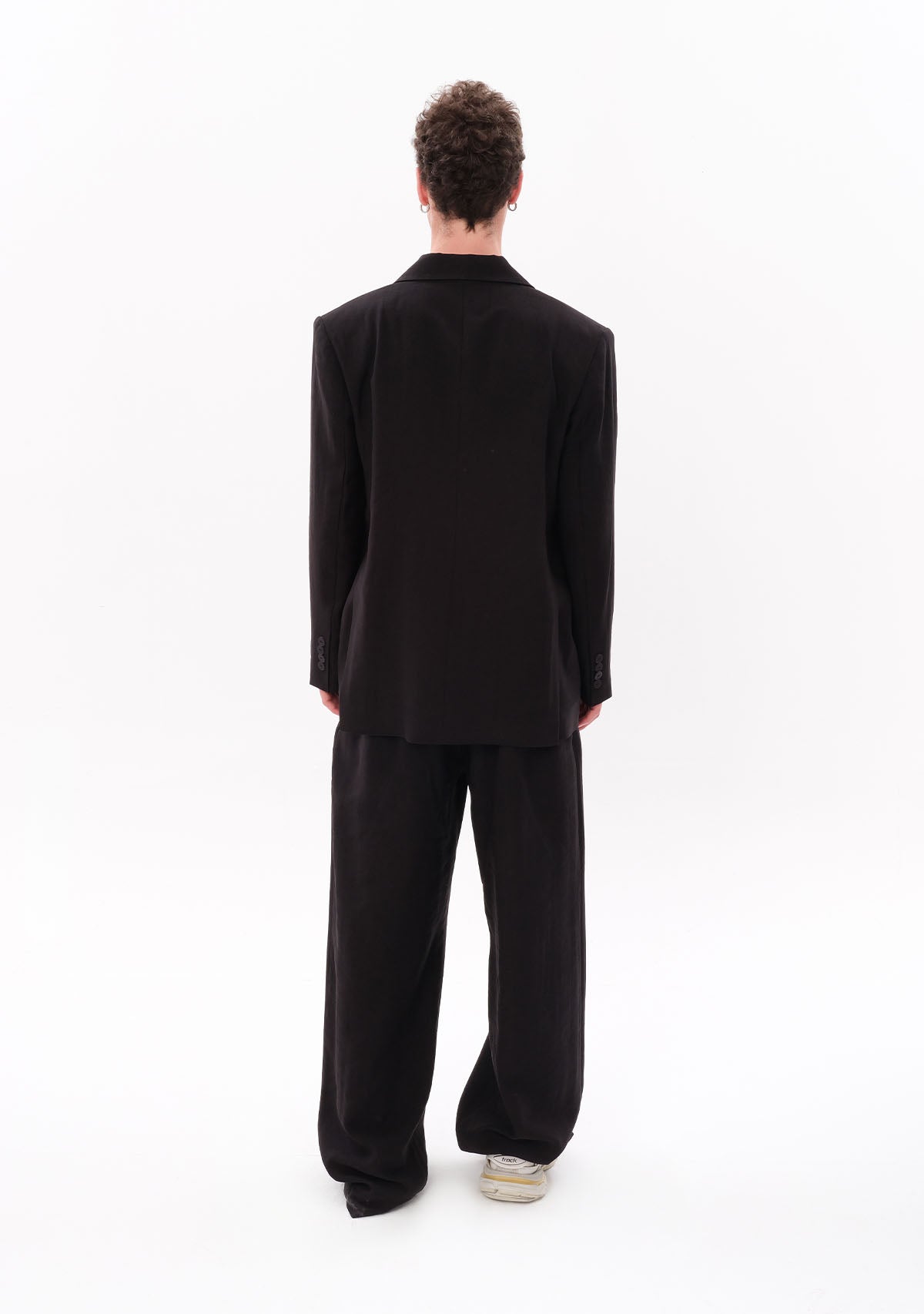 Tiny-Siyah Tencel™ Blazer-Ceket-2-Milagron.com