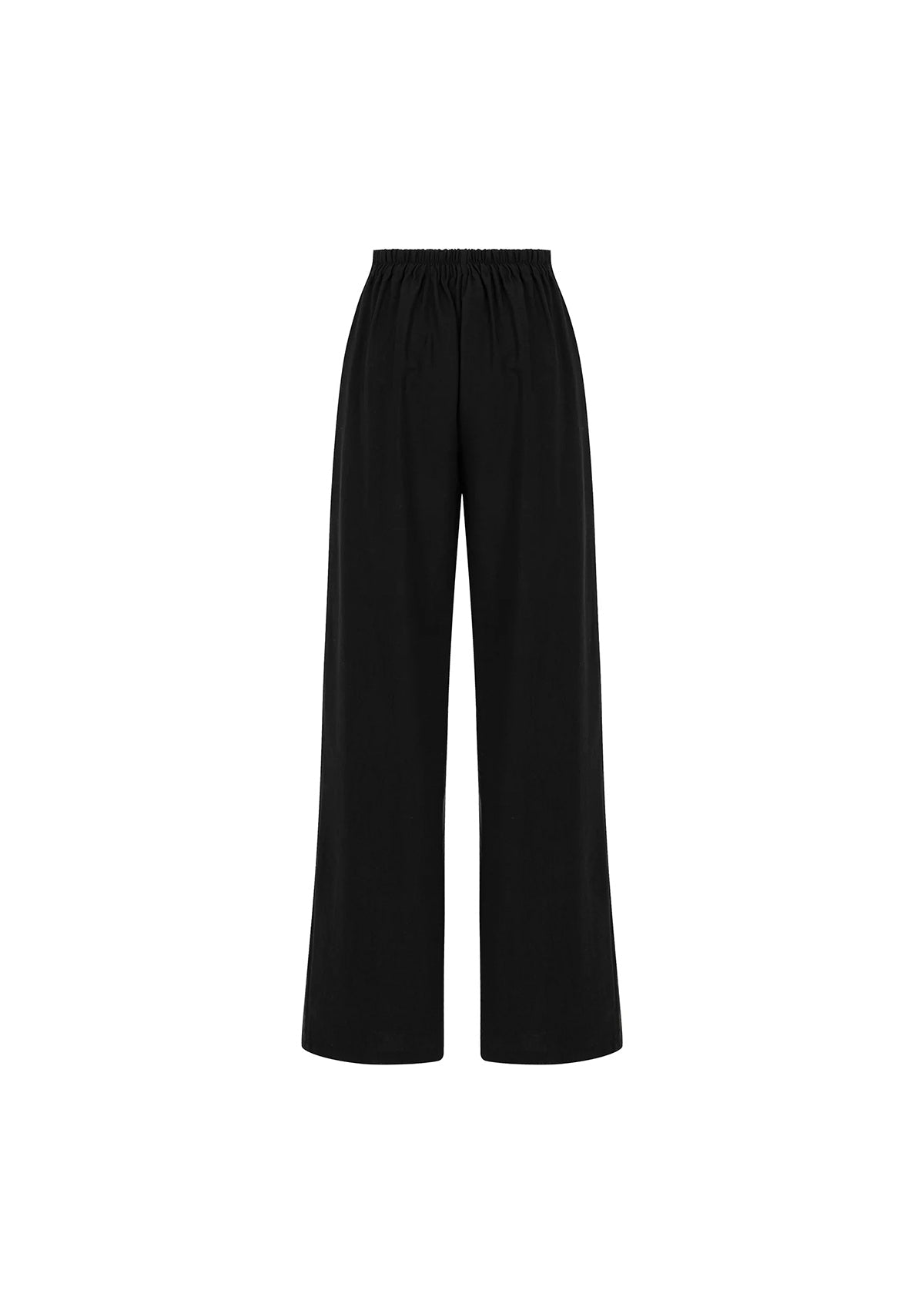 Tiny-Siyah Tencel™ Pantolon-Kumaş Pantolon-5-Milagron.com