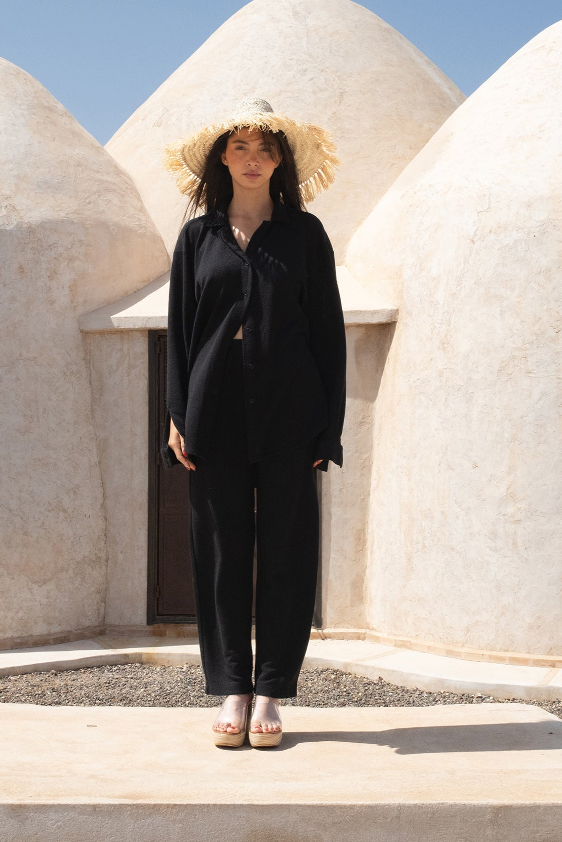 Tiny-Siyah Triko Gömlek-Gömlek-1-Milagron.com