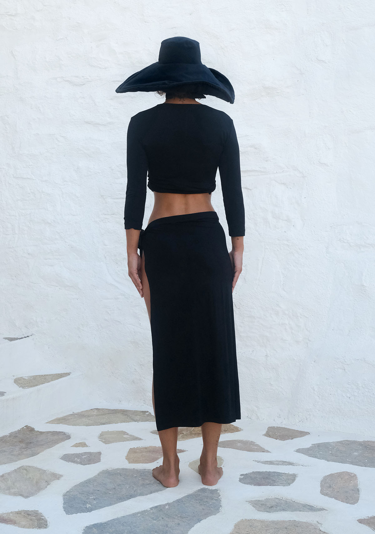 Tiny-Siyah Uzun Pareo-Pareo & Bandana-2-Milagron.com