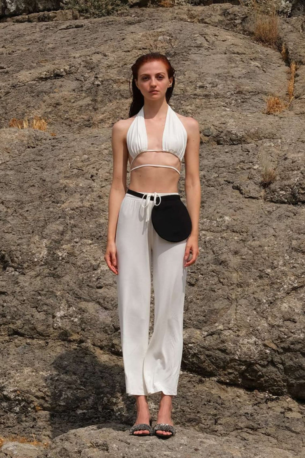 Tiny-Siyah Yuvarlak Bel Çantası-Bel Çantası-1-Milagron.com